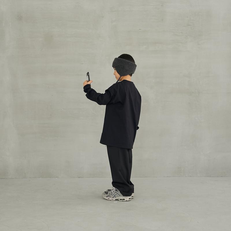 Boys & Girls Black Trousers