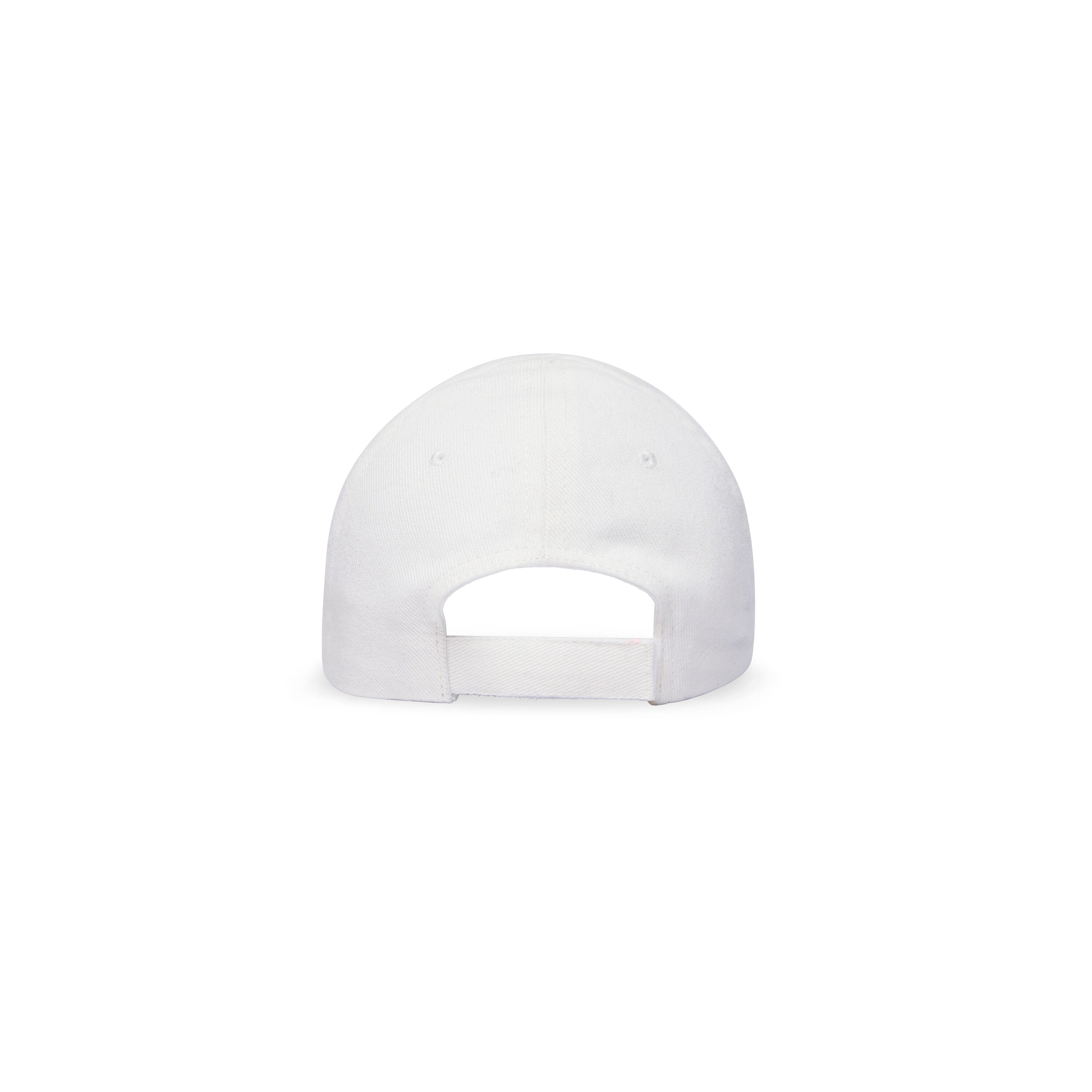 Boys & Girls White Logo Cap