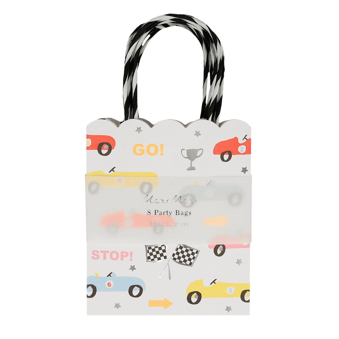 Race Car Party Bags (8 Pack)