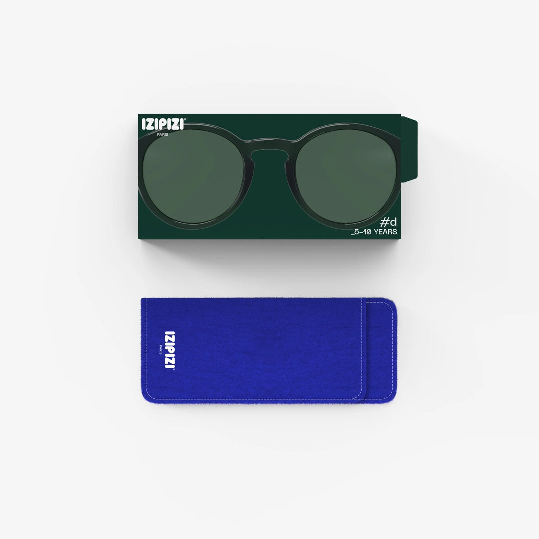 Boys & Girls Dark Green"SUN #D"Sunglasses(5-10Y)