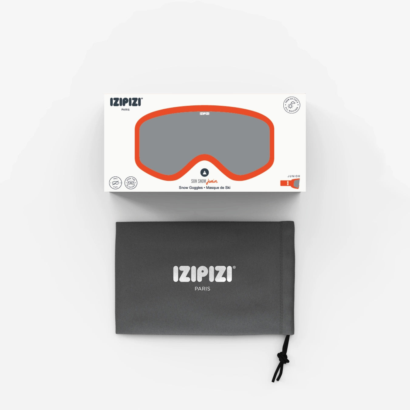 Boys & Girls Orange Ski Sunglasses