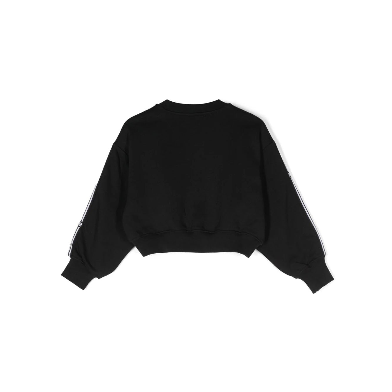 Girls Black Cotton Sweatshirt