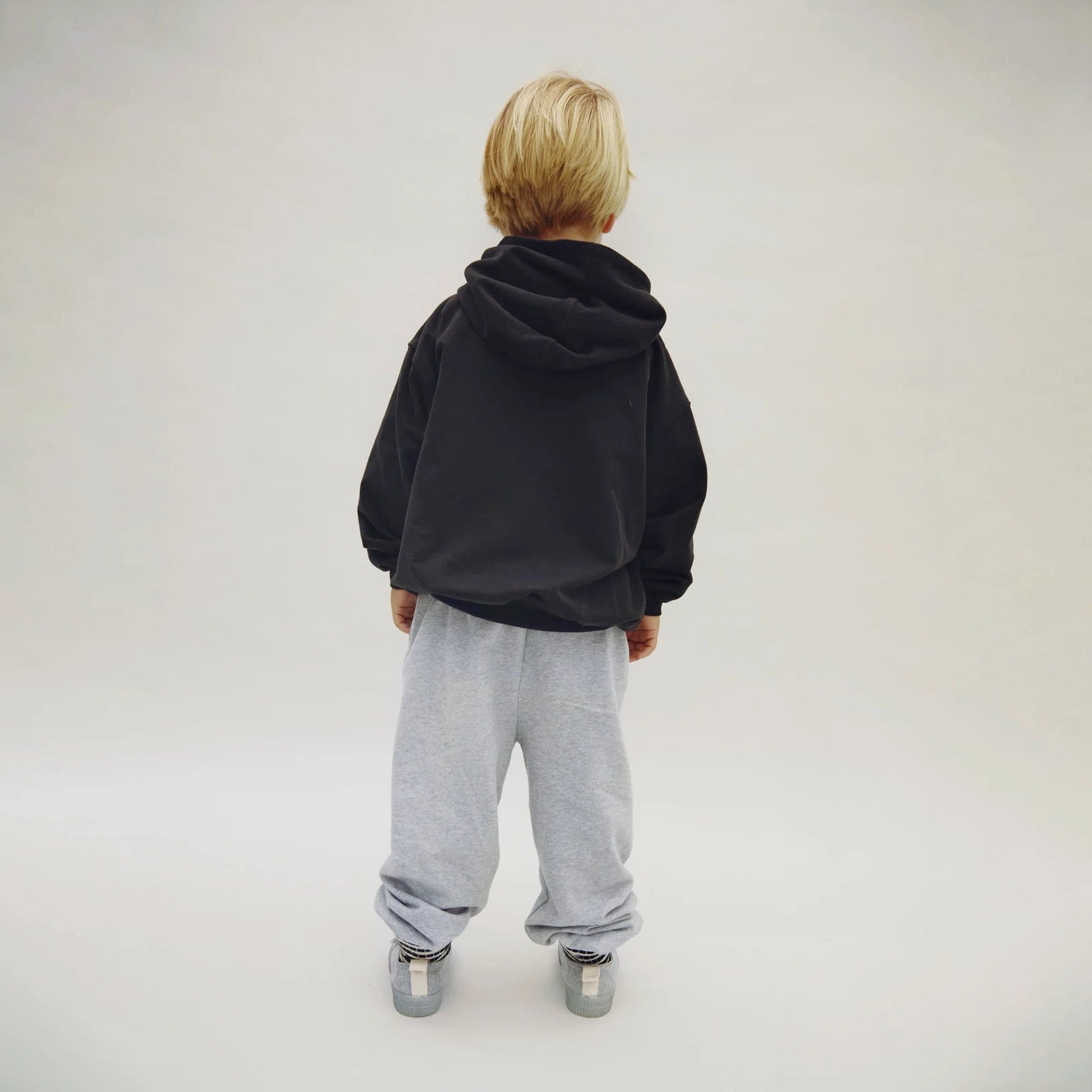 Boys & Girls Grey Cotton Trousers