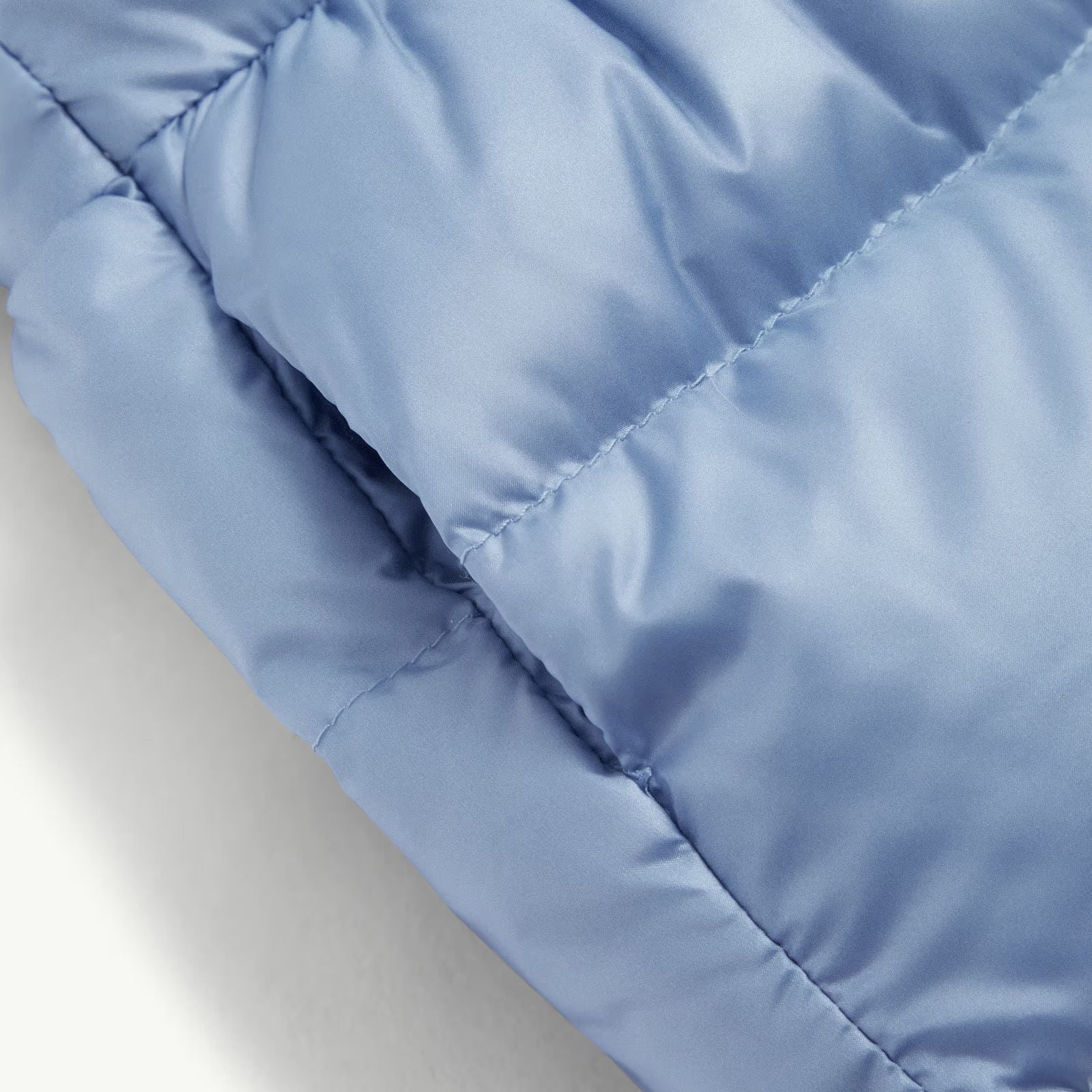 Baby Girls Light Blue "HIVETTE" Padded Down Gilet