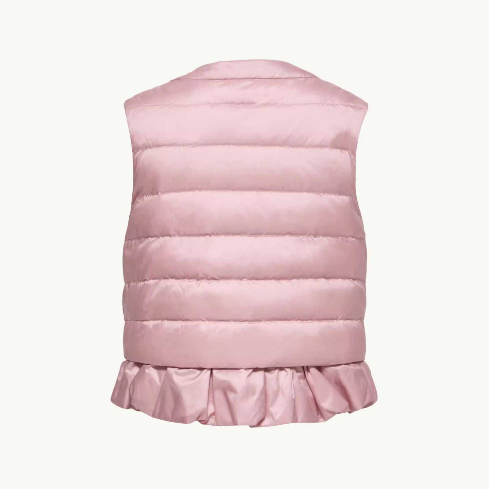 Girls Pastel Pink "LATIFE" Padded Down Gilet