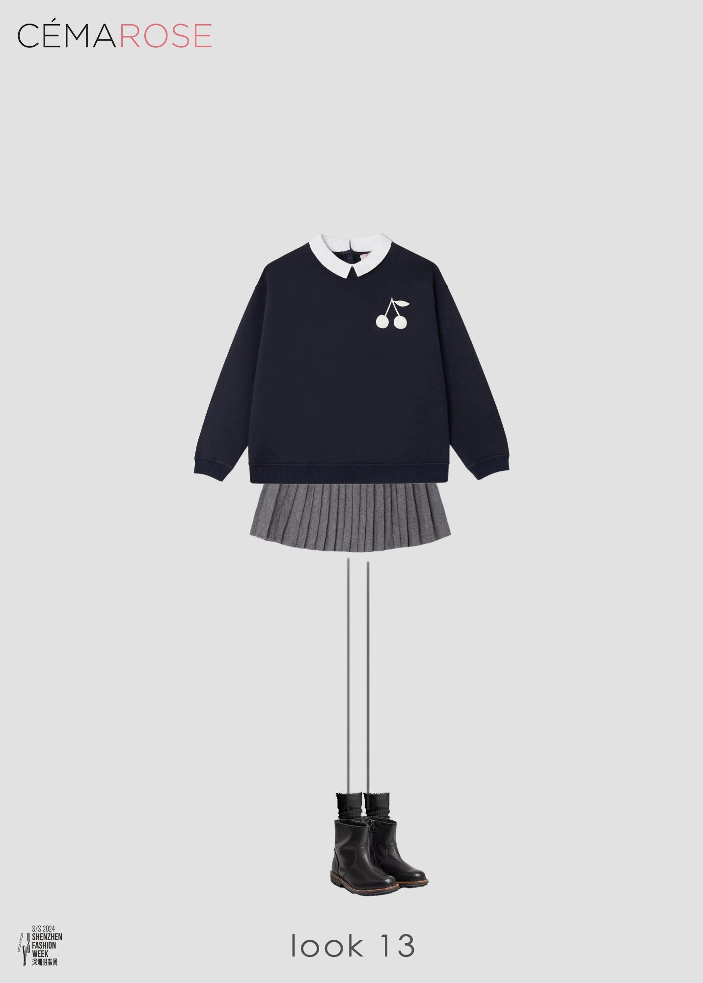 Girls Black Shoes