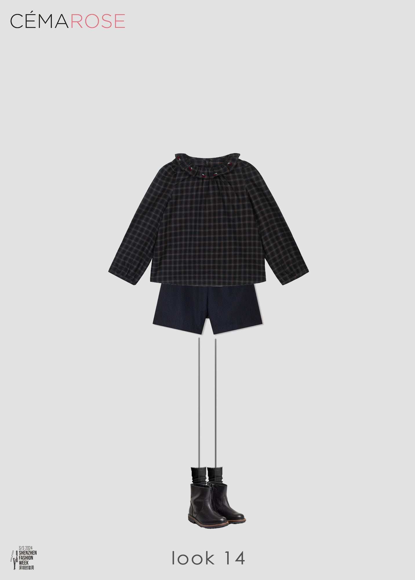 Girls Black Shoes