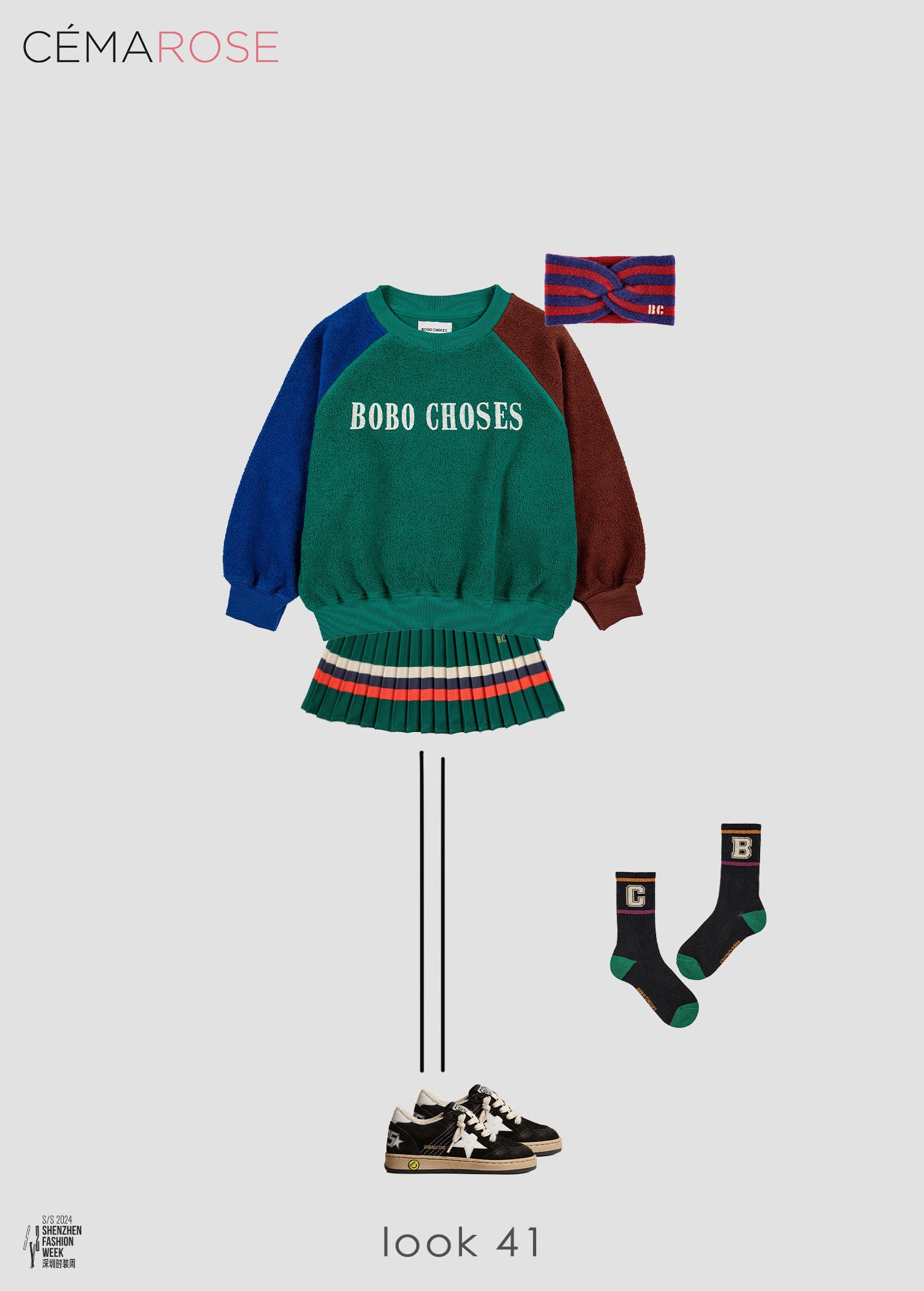 Boys & Girls Dark Grey Cotton Socks