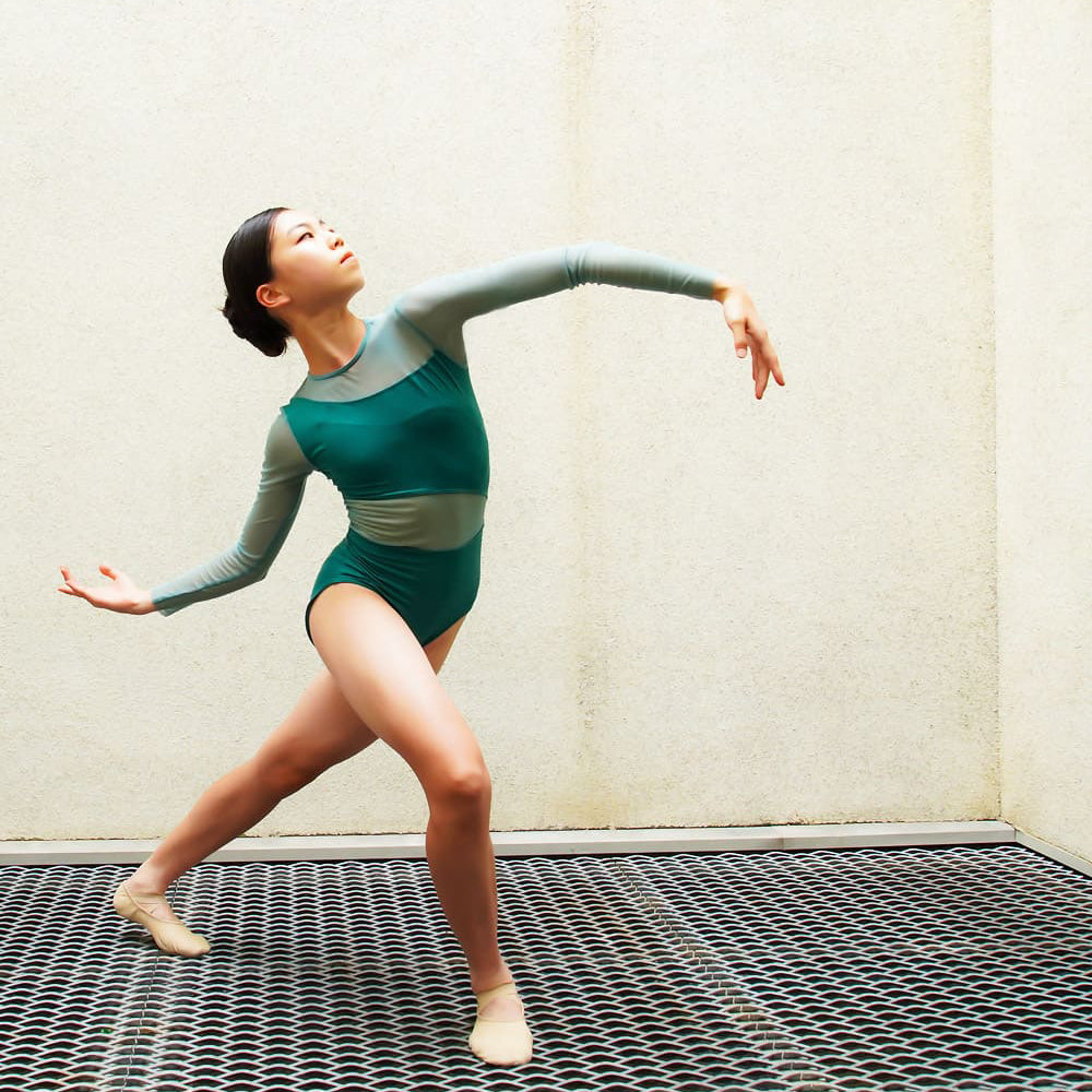 Girls Green"Maiko Miyauchi4℃/green"Ballet Onesies