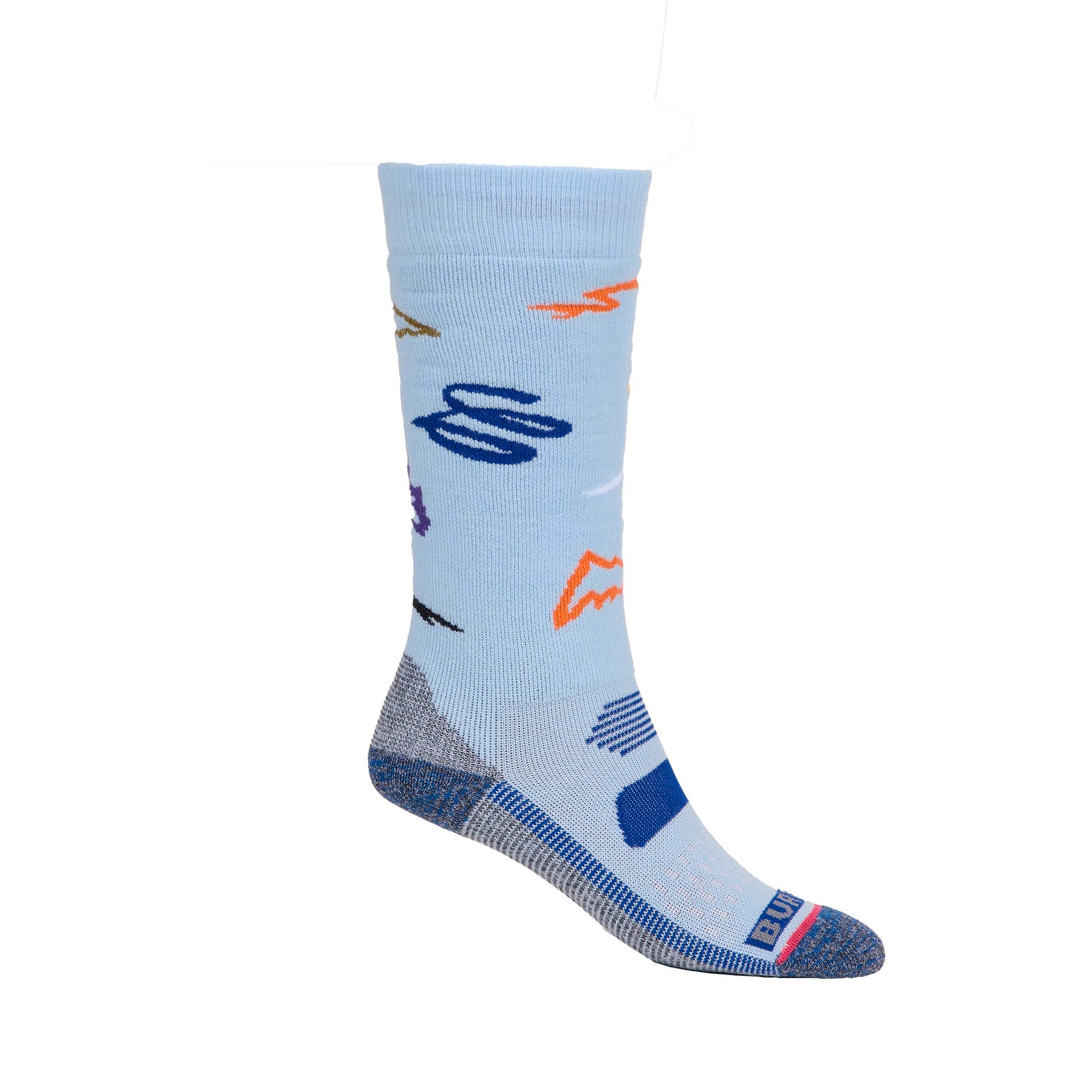 Boys & Girls Light Blue Ski Socks