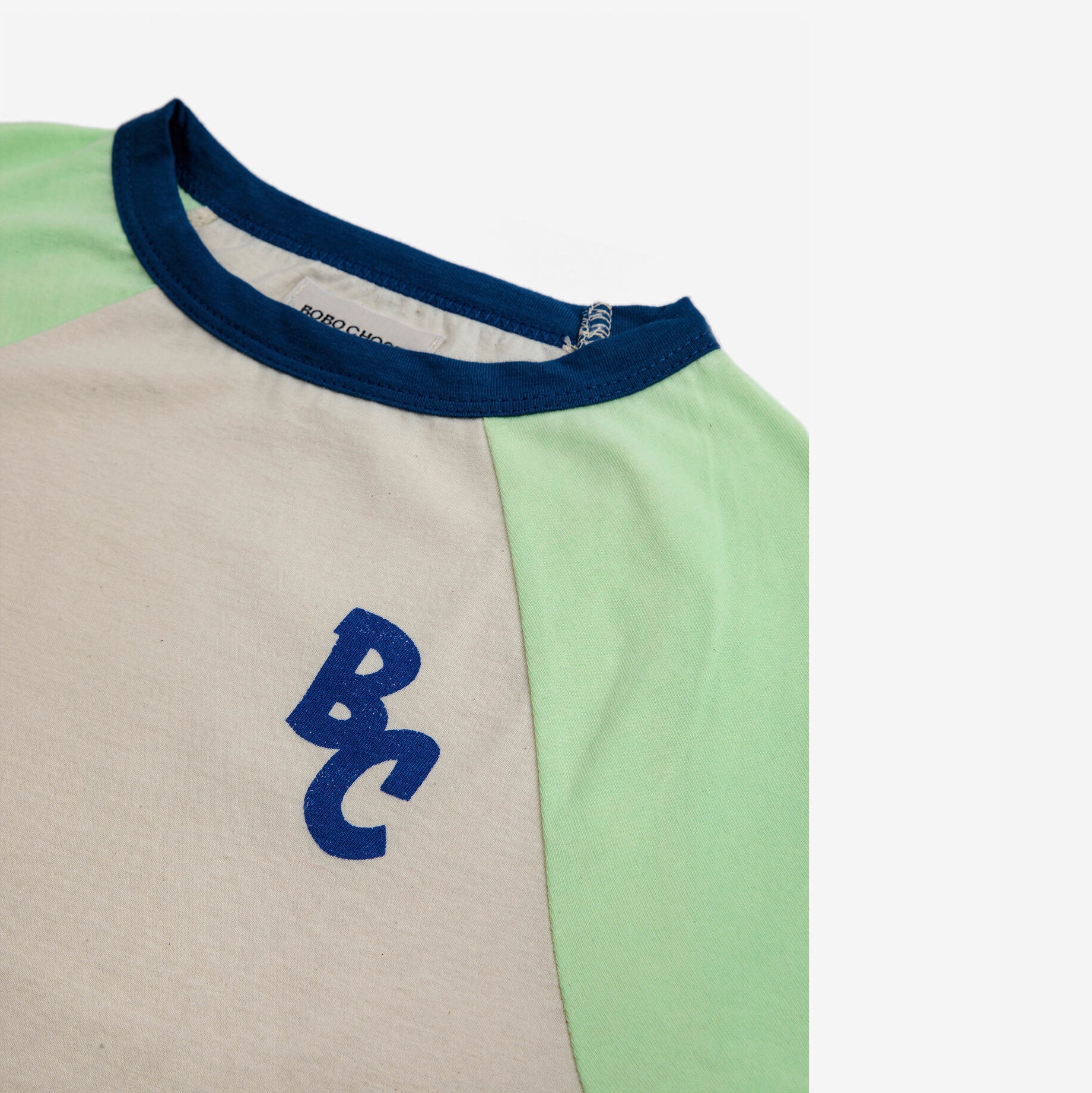 Boys & Girls Green Logo Cotton T-Shirt