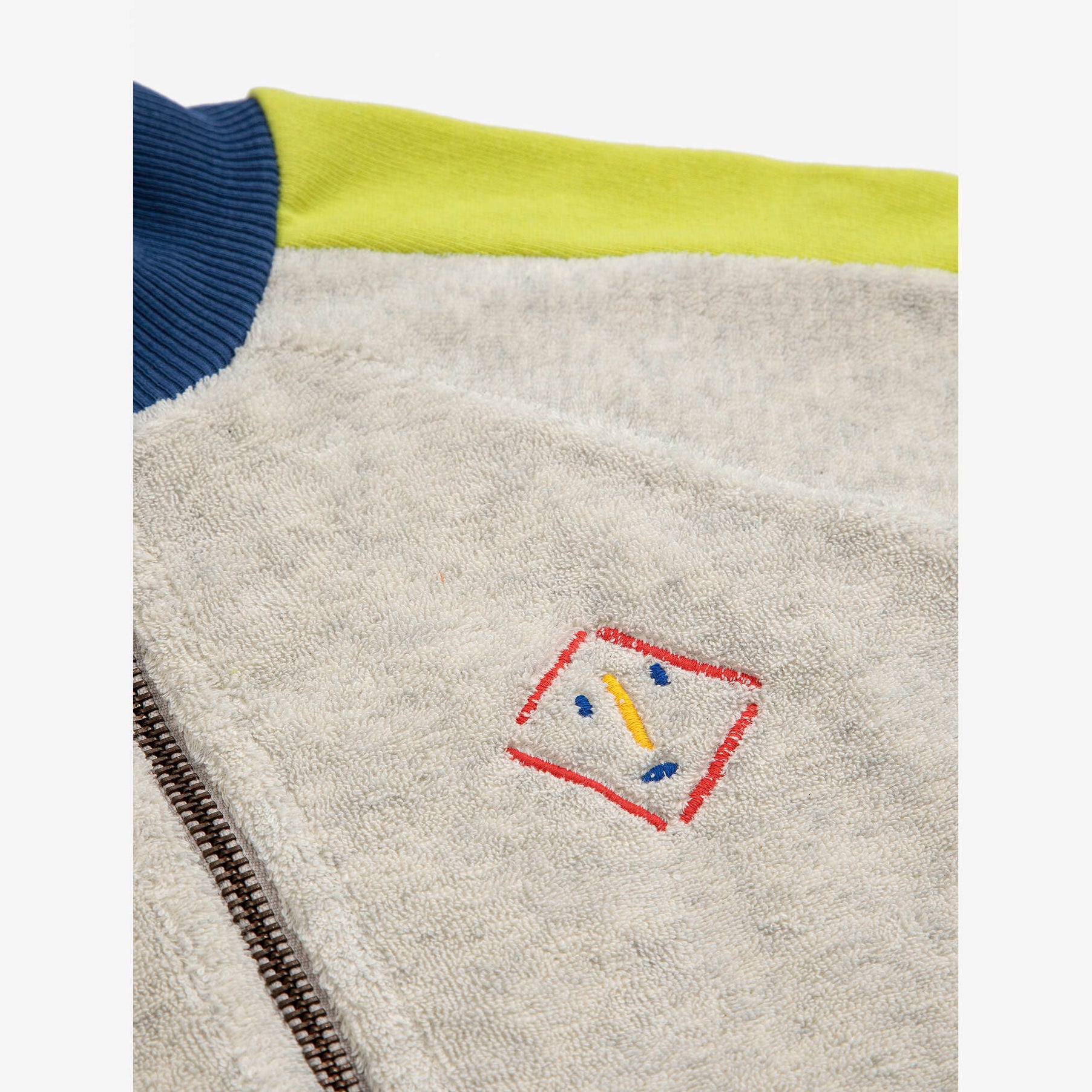 Boys & Girls Light Grey Cotton Jacket