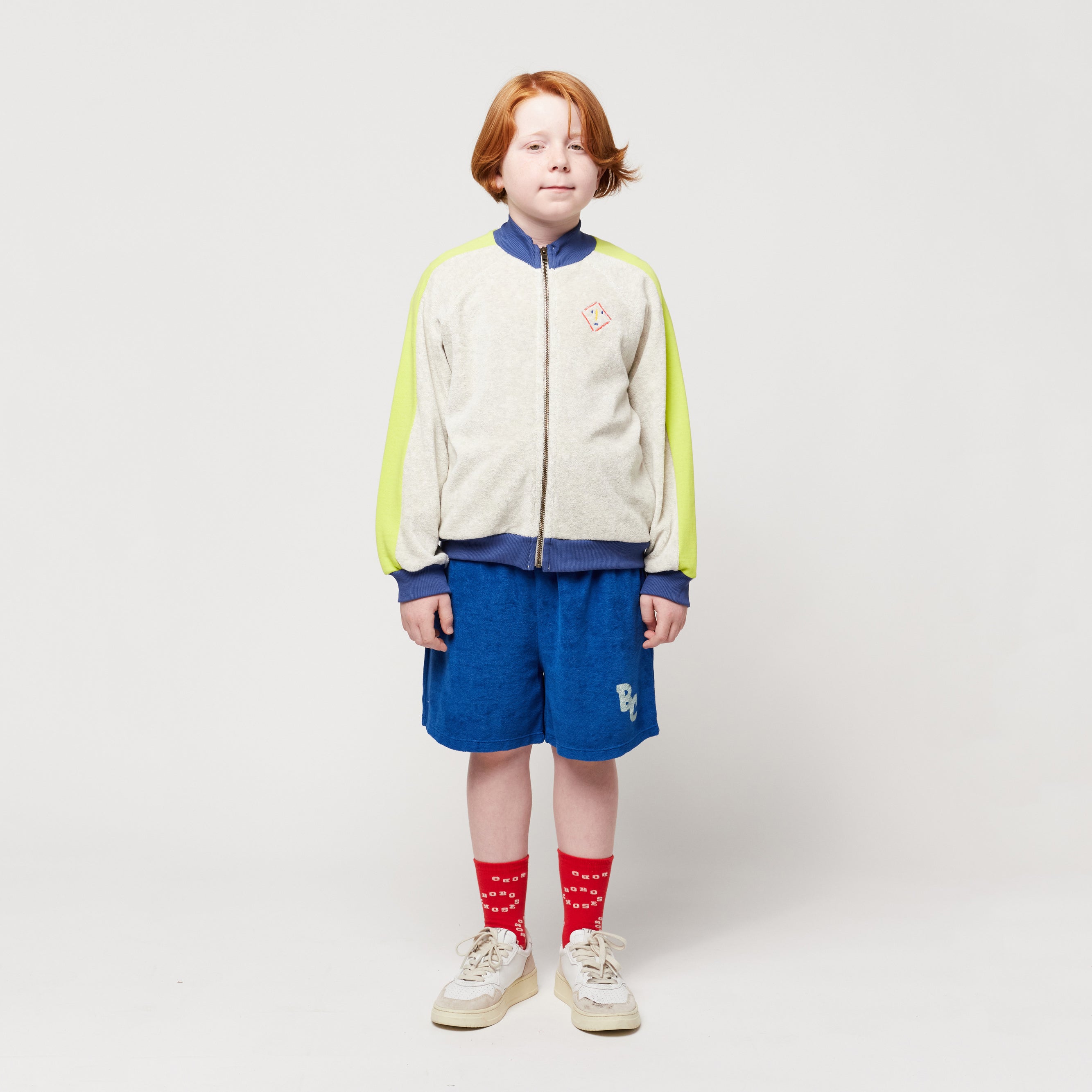 Boys & Girls Light Grey Cotton Jacket