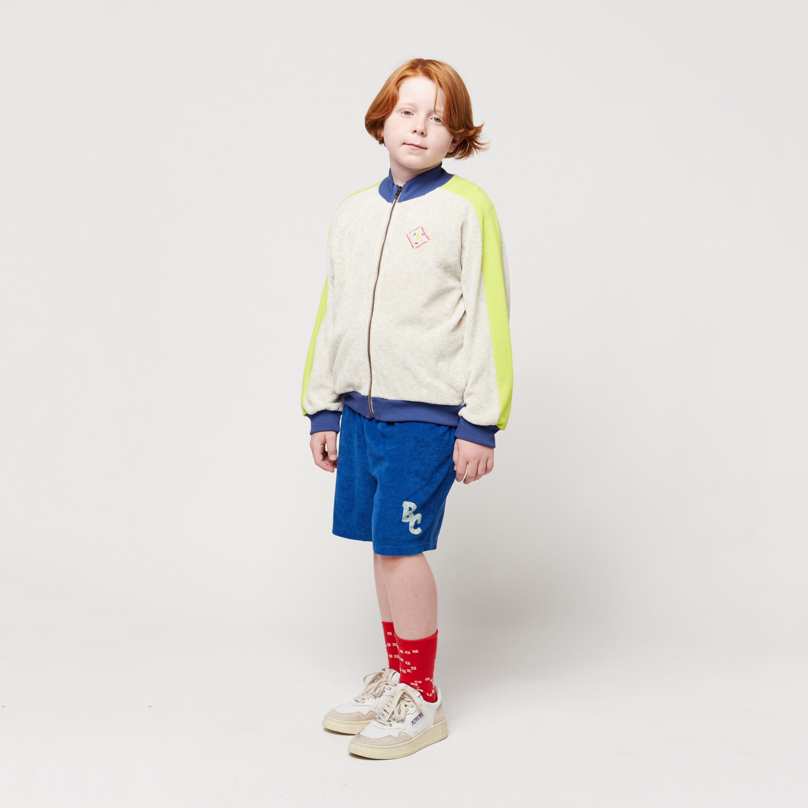 Boys & Girls Light Grey Cotton Jacket