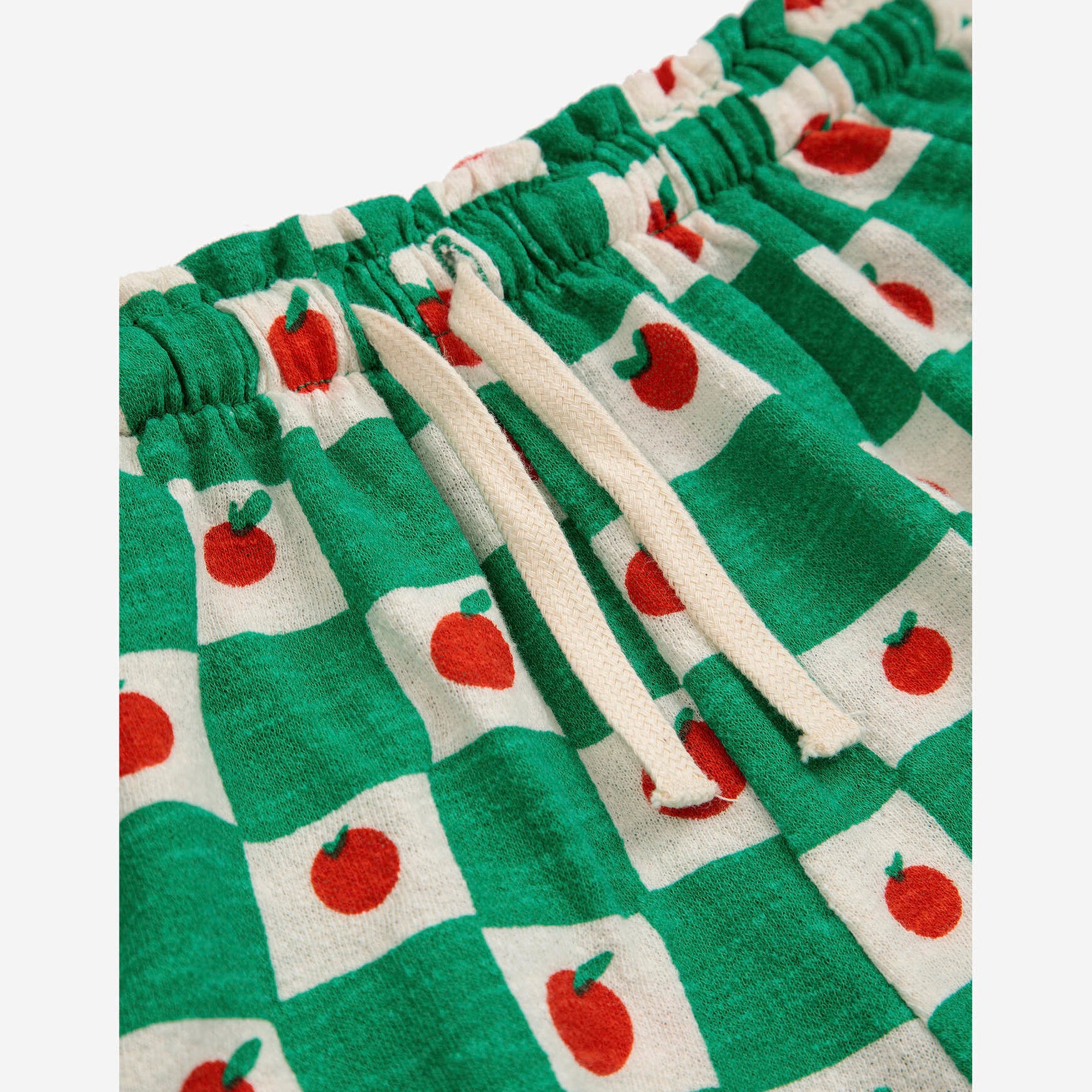 Boys & Girls Green Cotton Shorts
