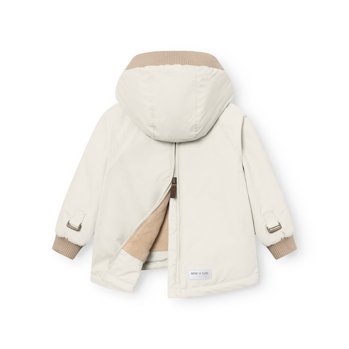 Baby Boys & Girls White "MATBABYWEN" Jacket