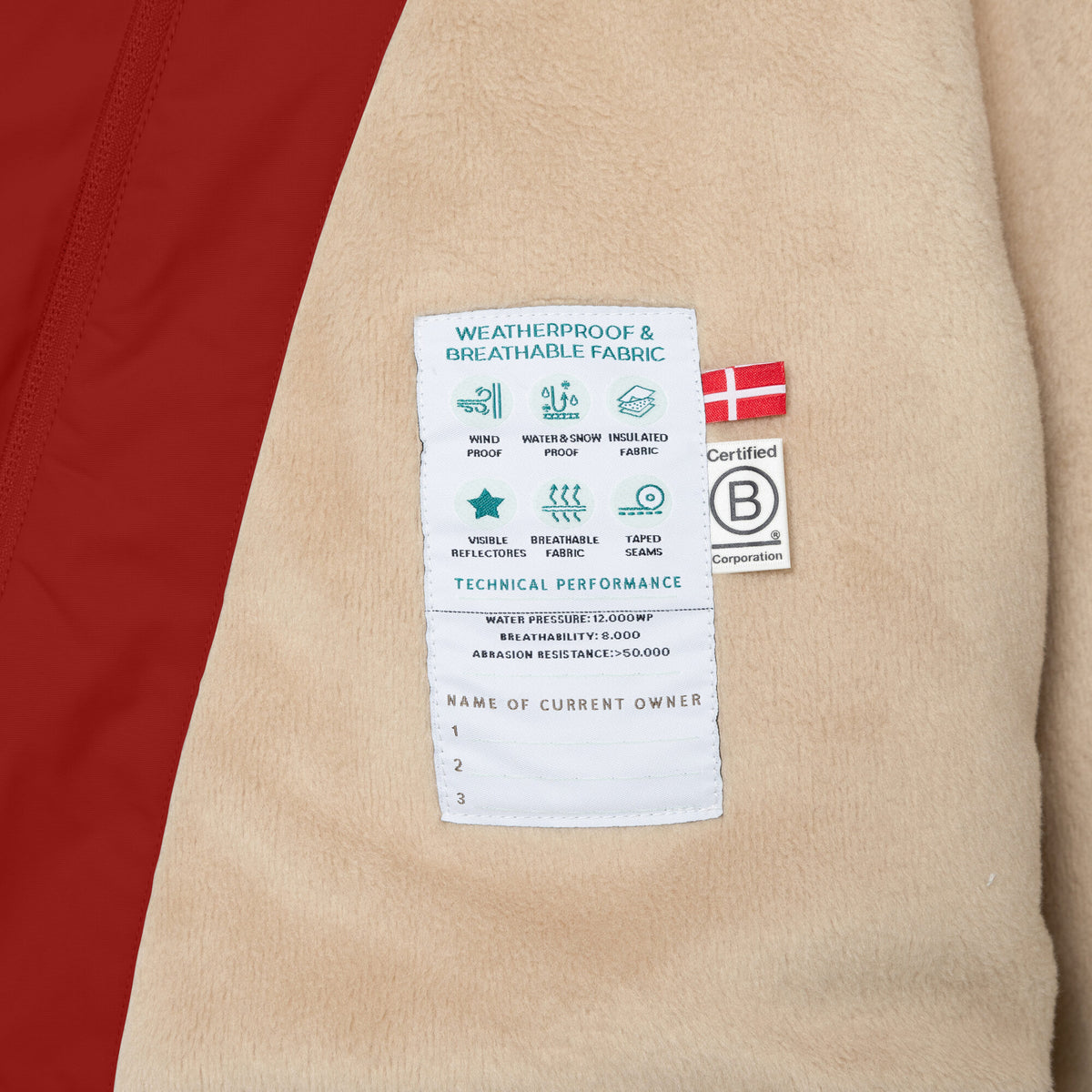 Boys & Girls Red "MATWANG" Jacket