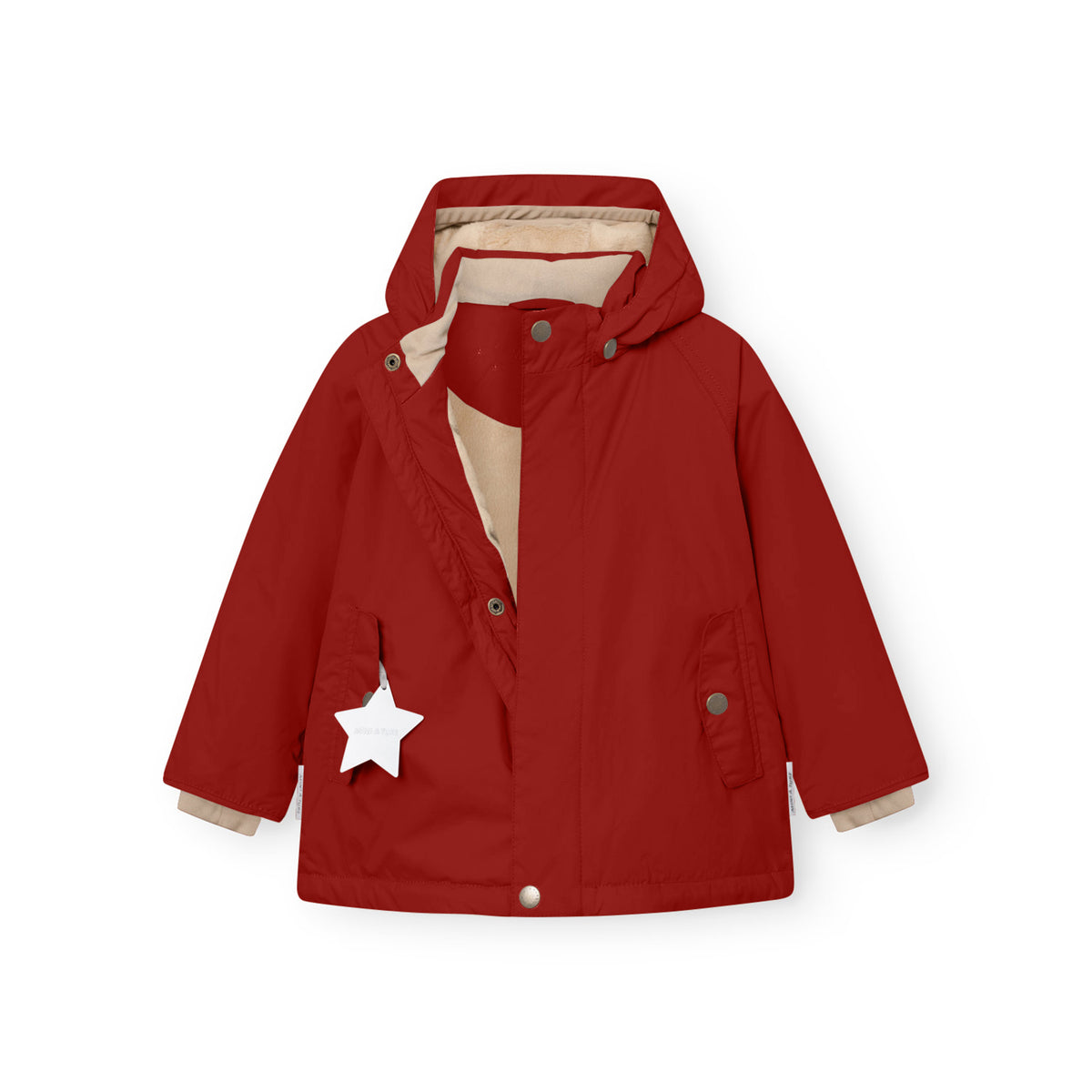 Boys & Girls Red "MATWALLY" Jacket