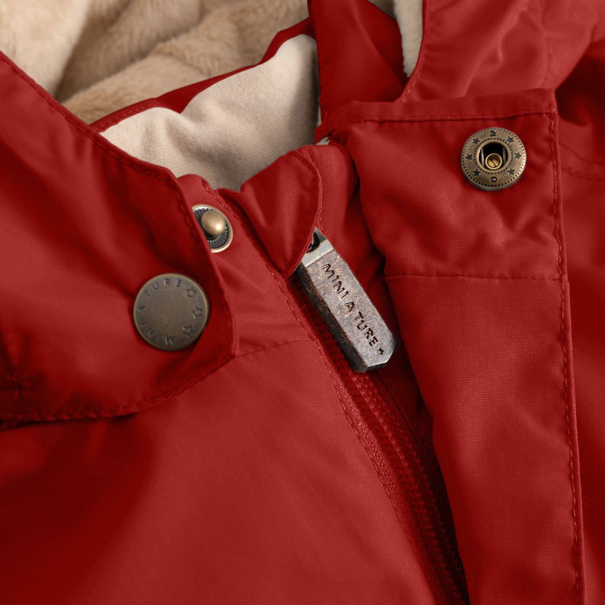 Boys & Girls Red "MATWALLY" Jacket