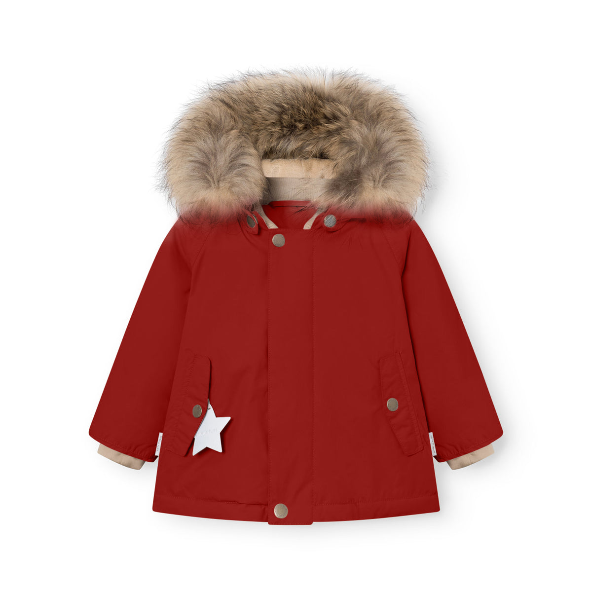 Boys & Girls Red "MATWALLY" Jacket
