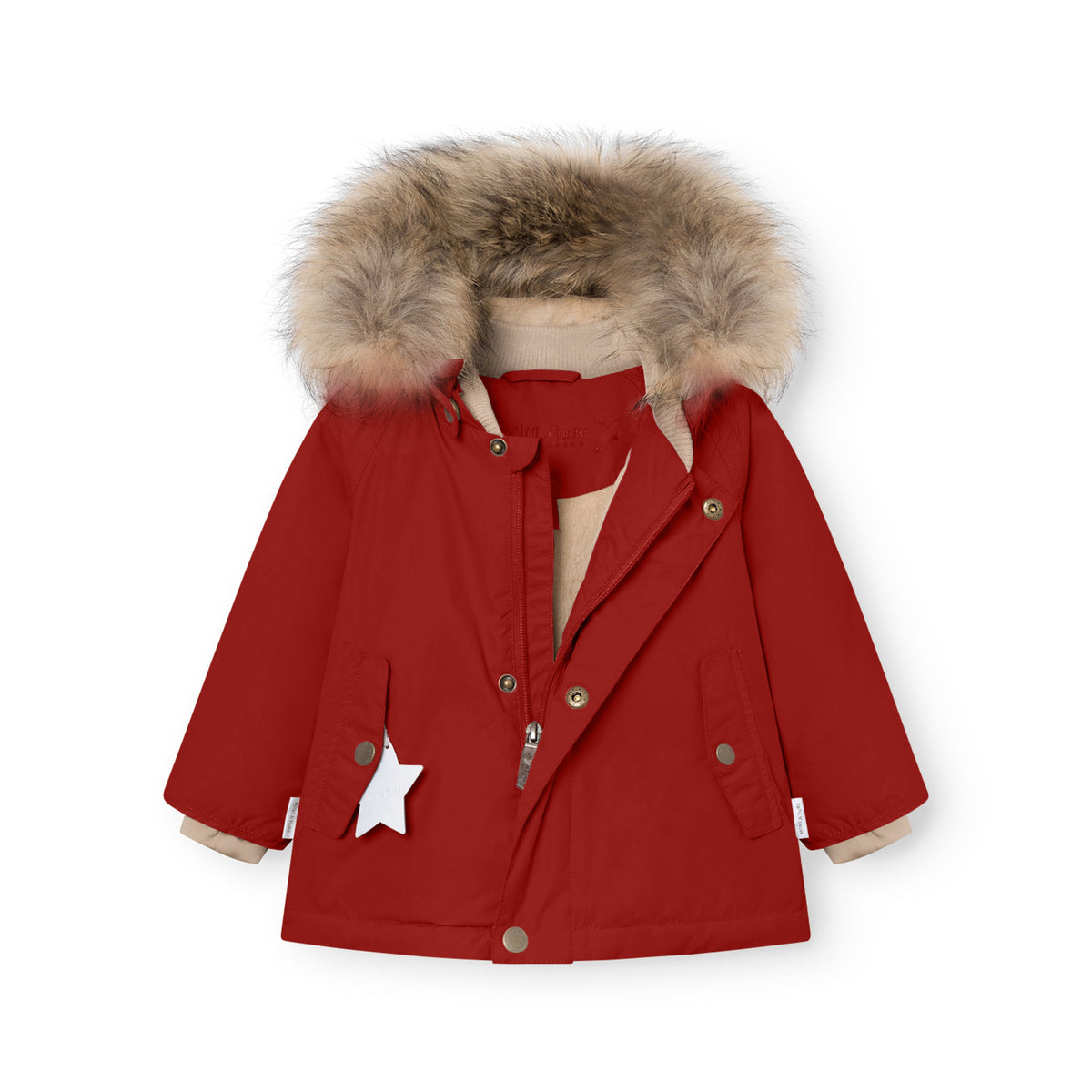 Boys & Girls Red "MATWALLY" Jacket