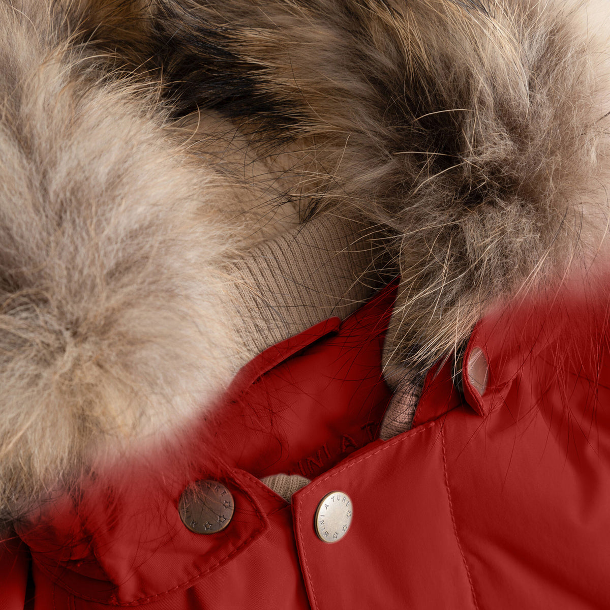 Boys & Girls Red "MATWALLY" Jacket
