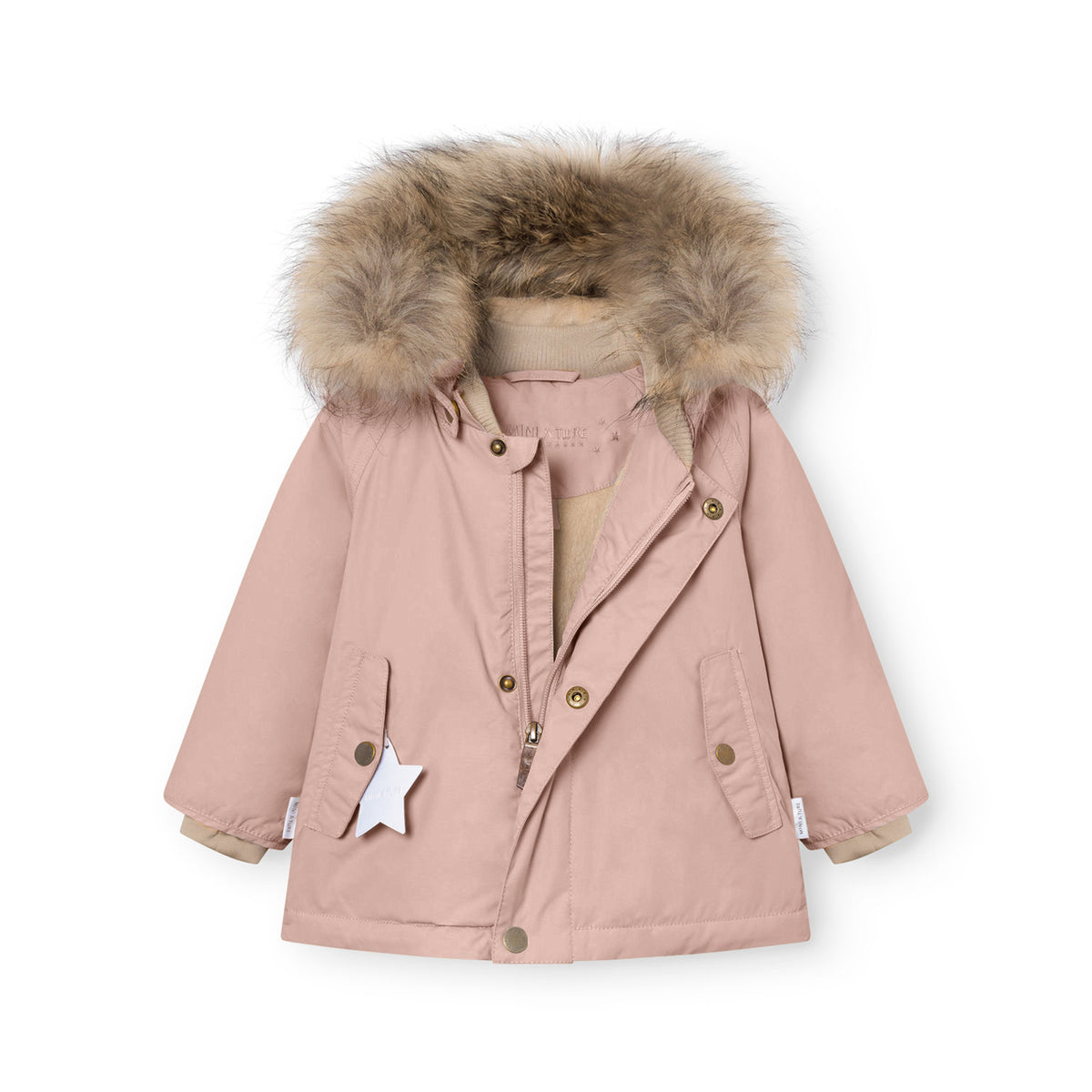 Girls Light Pink "MATWALLY" Jacket