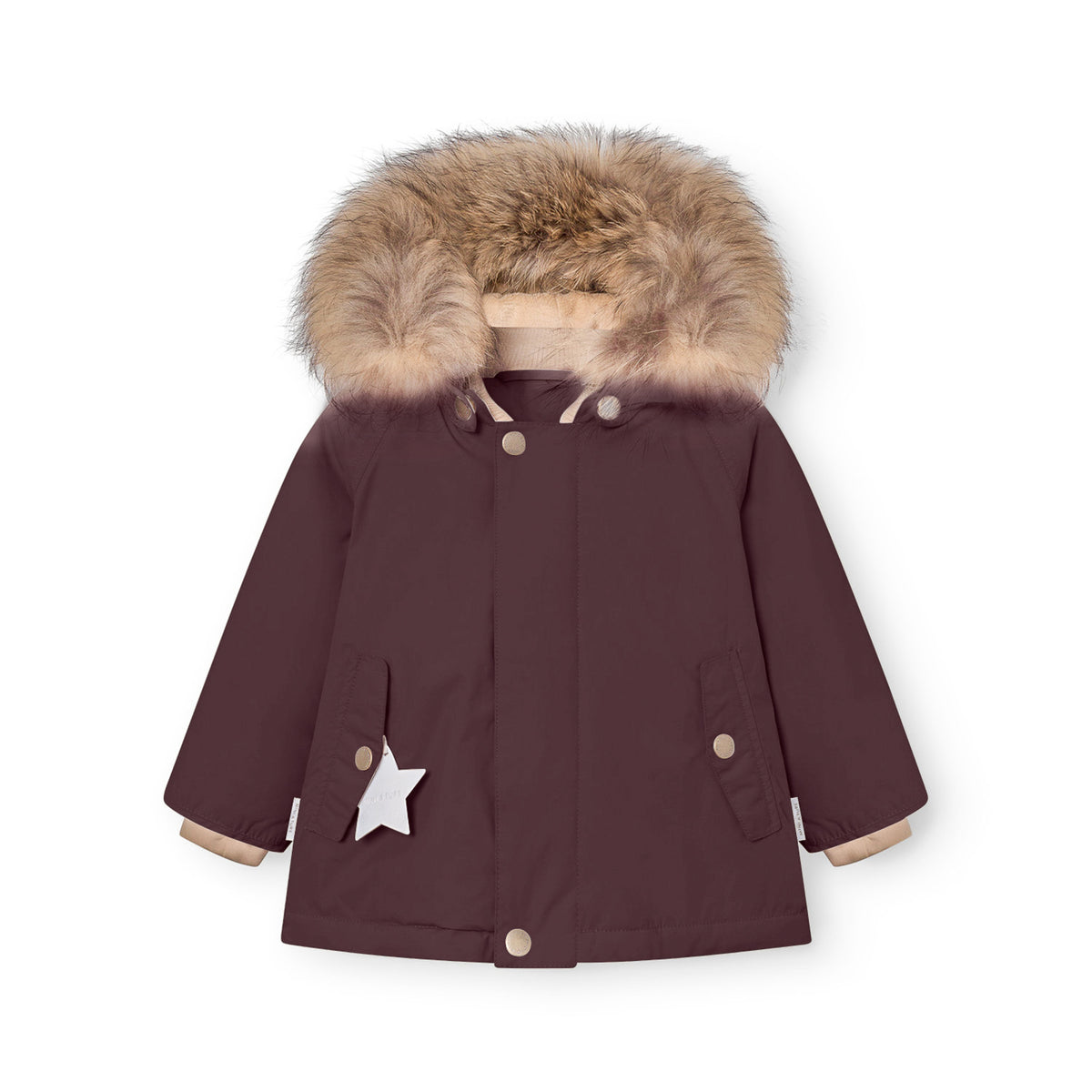 Girls Aubergine "MATWALLY" Jacket