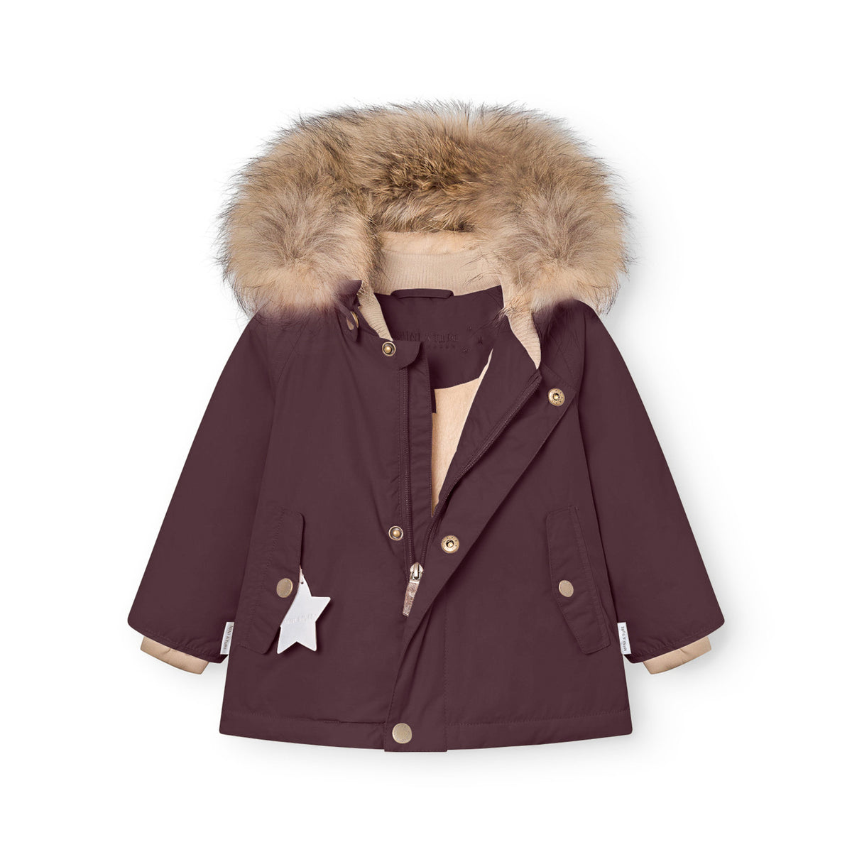 Girls Aubergine "MATWALLY" Jacket