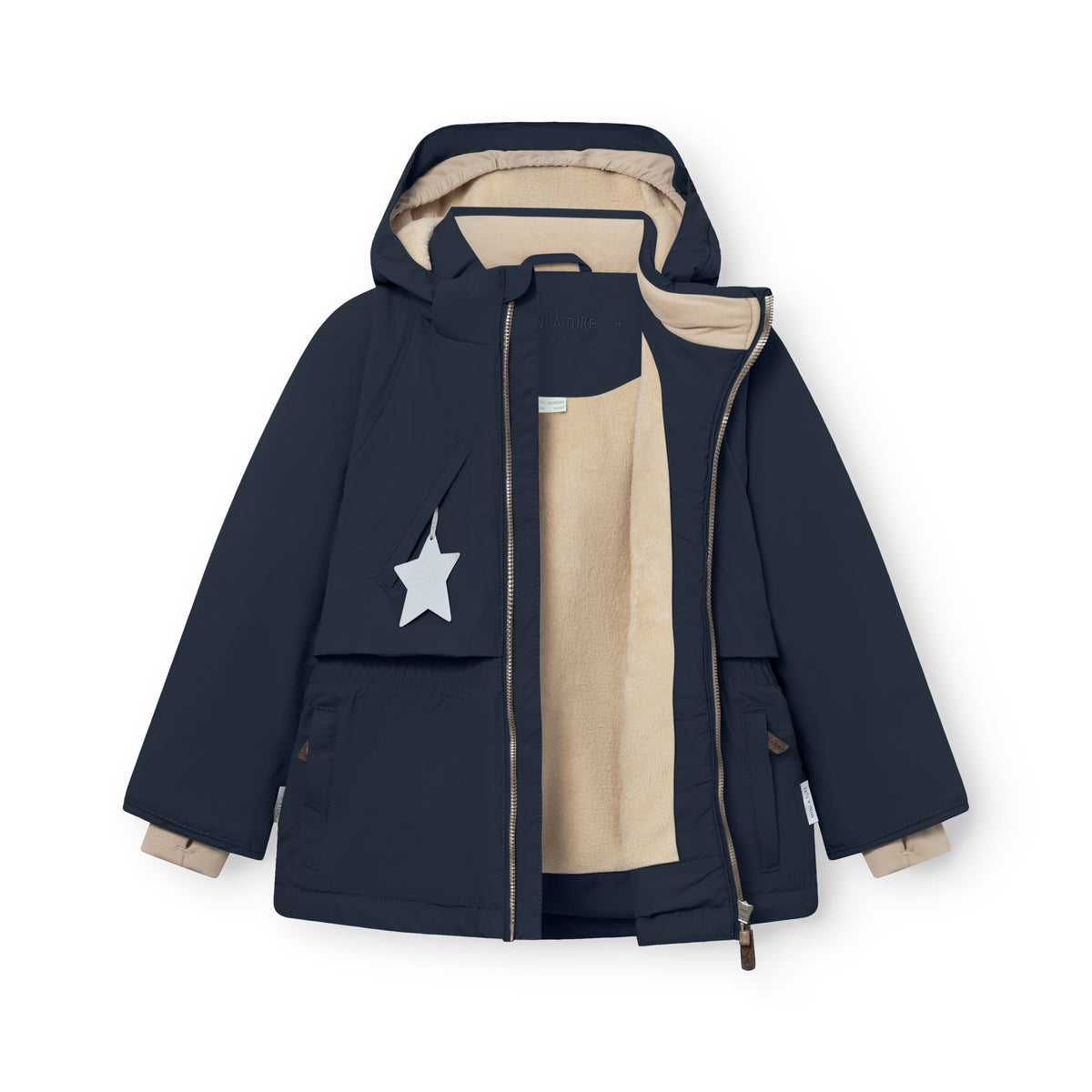 Girls Dark Blue "MATALGEANA" Jacket