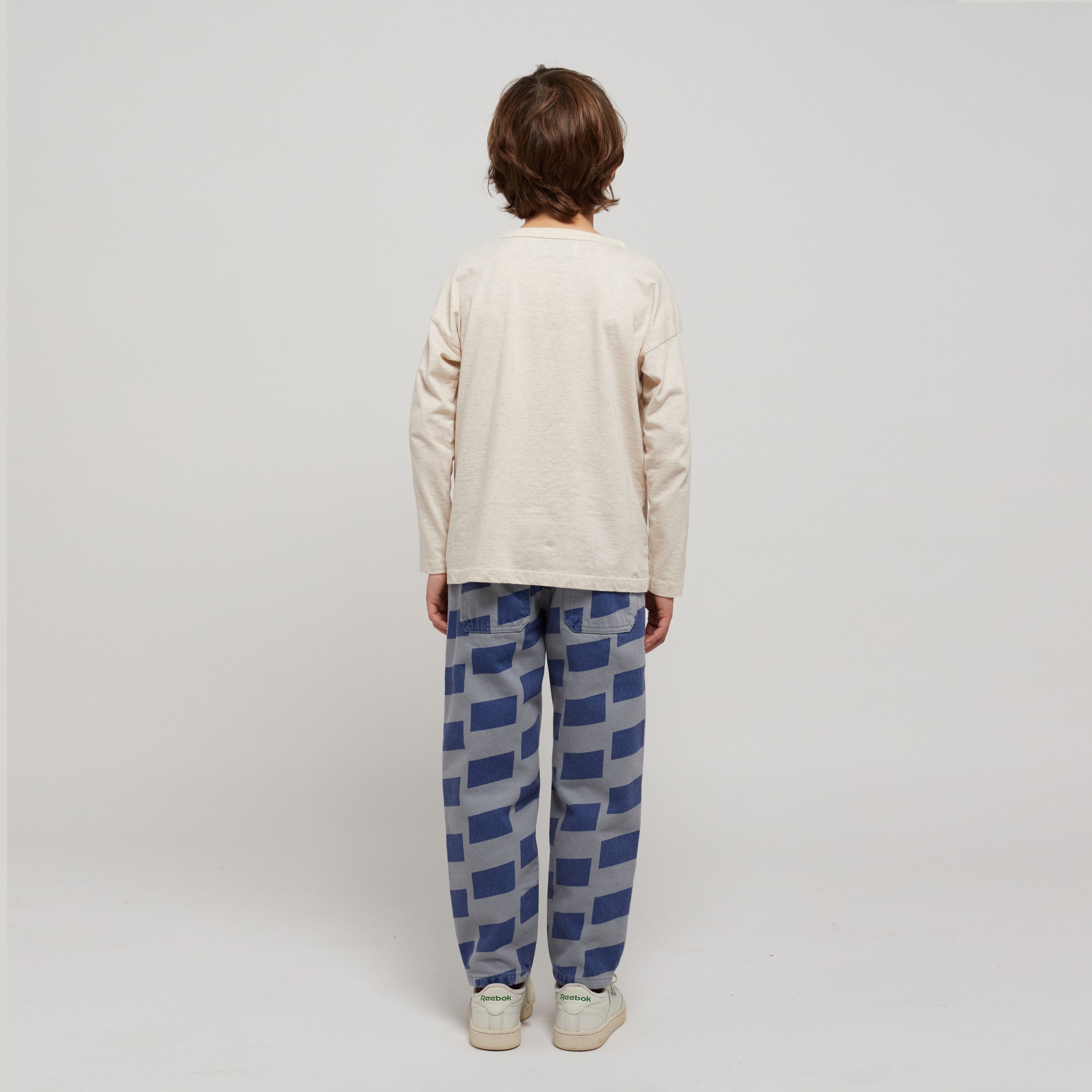 Boys & Girls Beige Printed Cotton T-Shirt