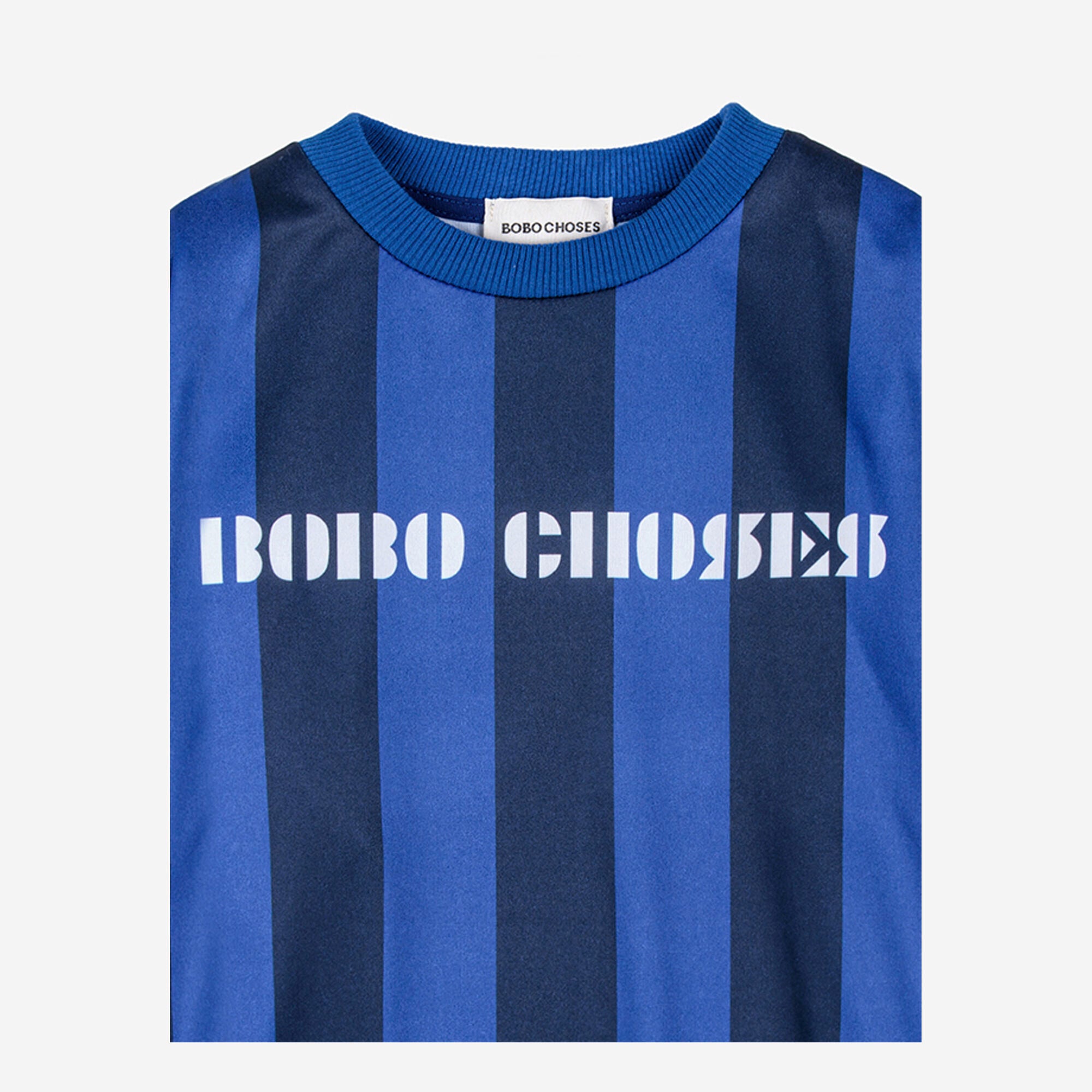 Boys & Girls Blue Stripes Sport T-Shirt