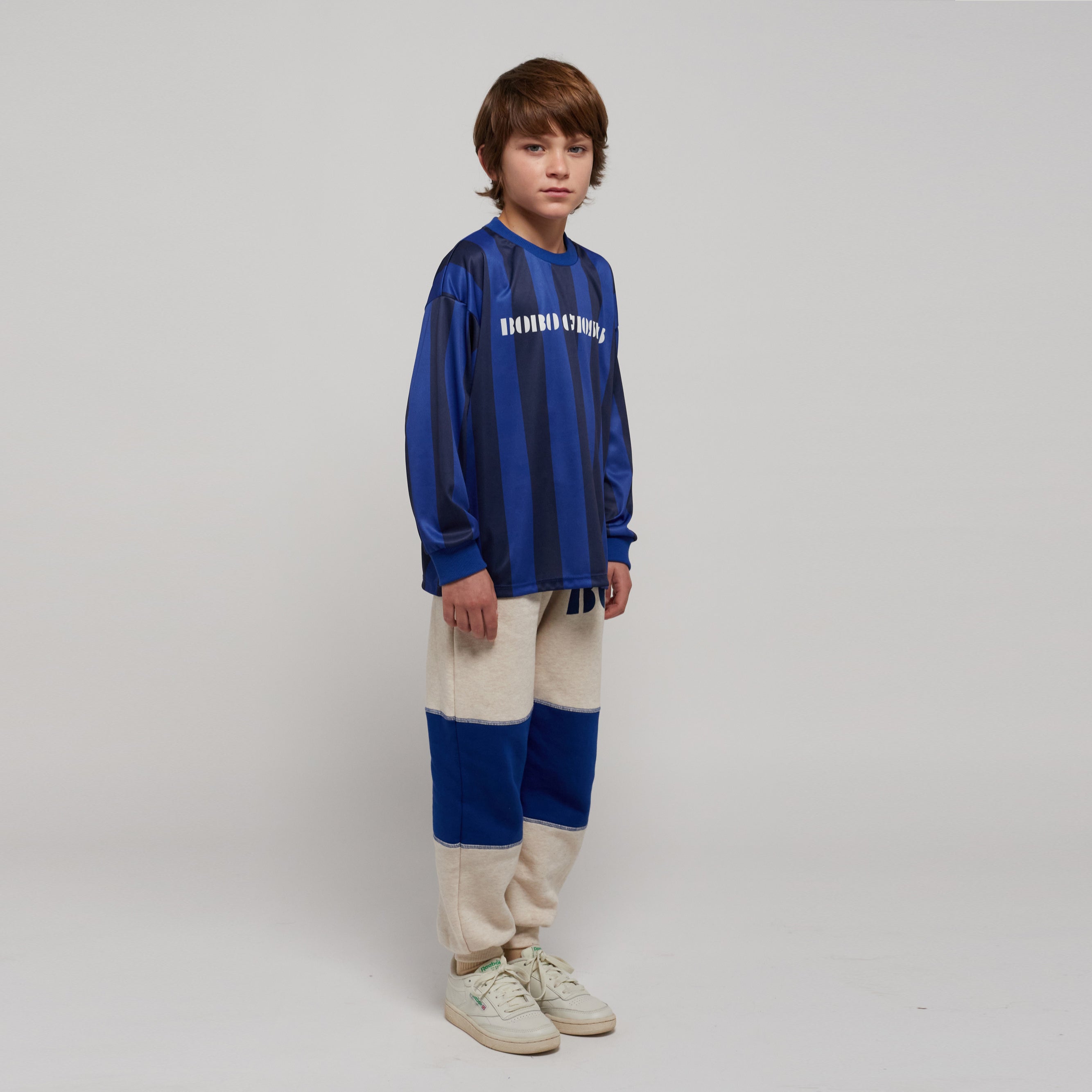 Boys & Girls Blue Stripes Sport T-Shirt