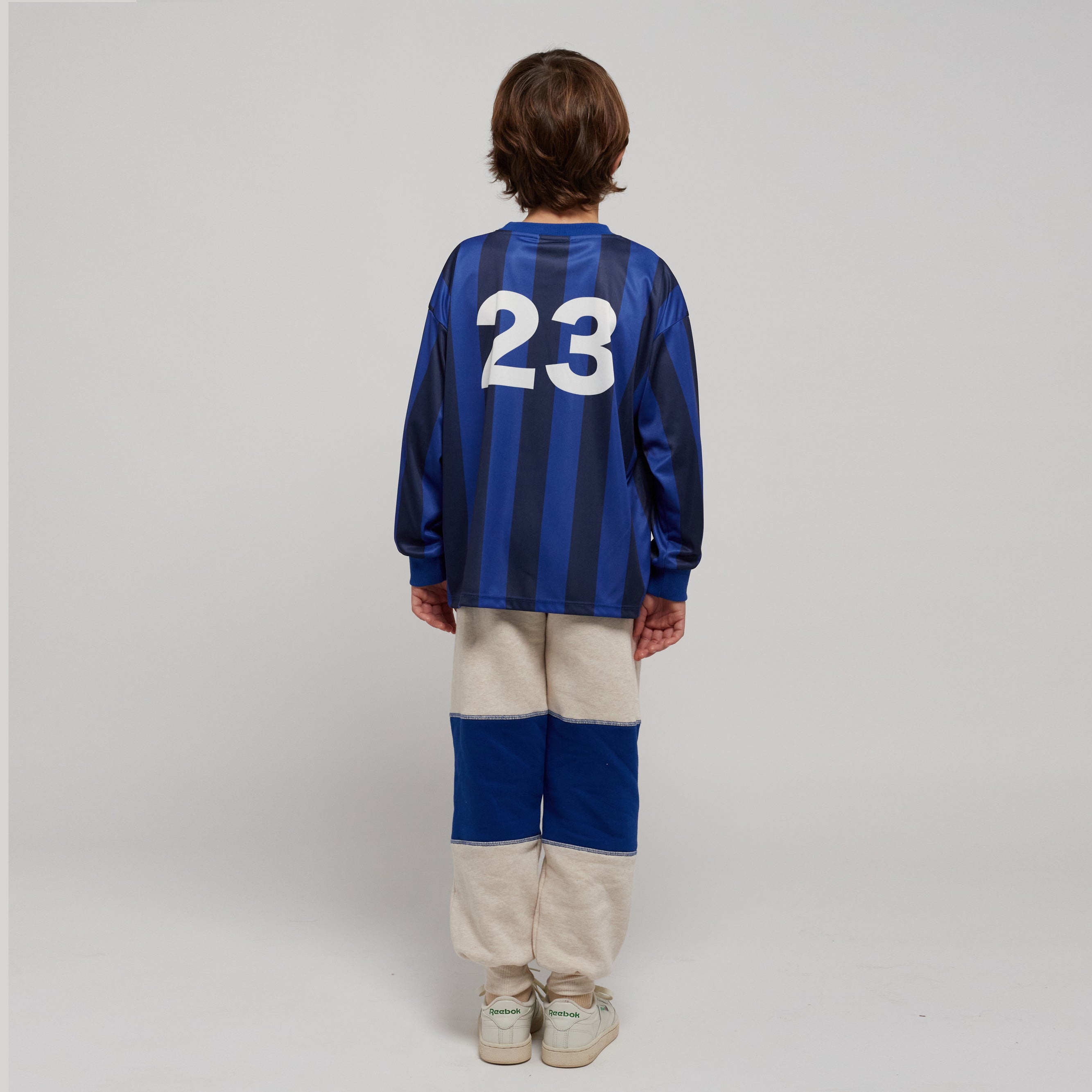 Boys & Girls Blue Stripes Sport T-Shirt