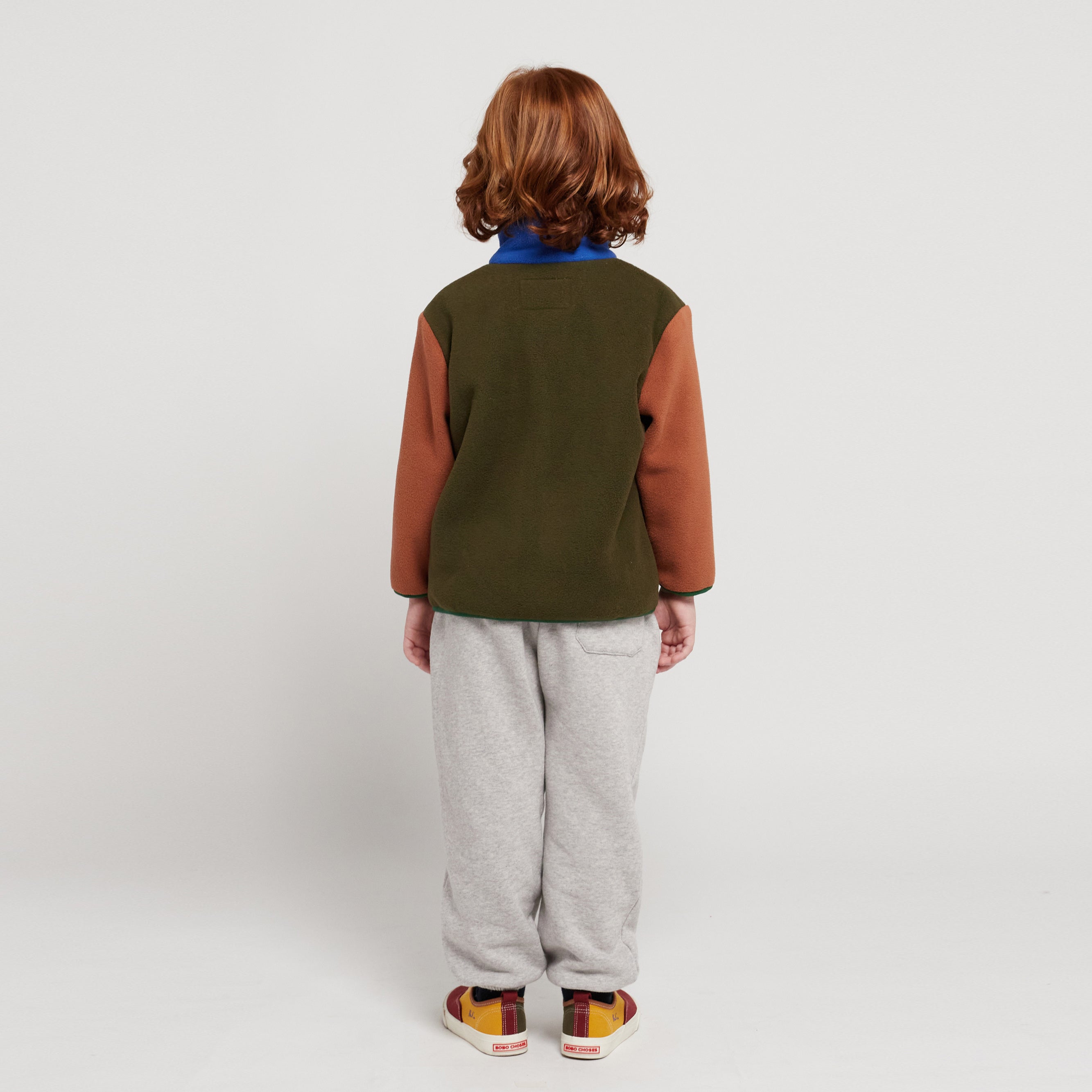 Boys & Girls Grey Logo Cotton Trousers