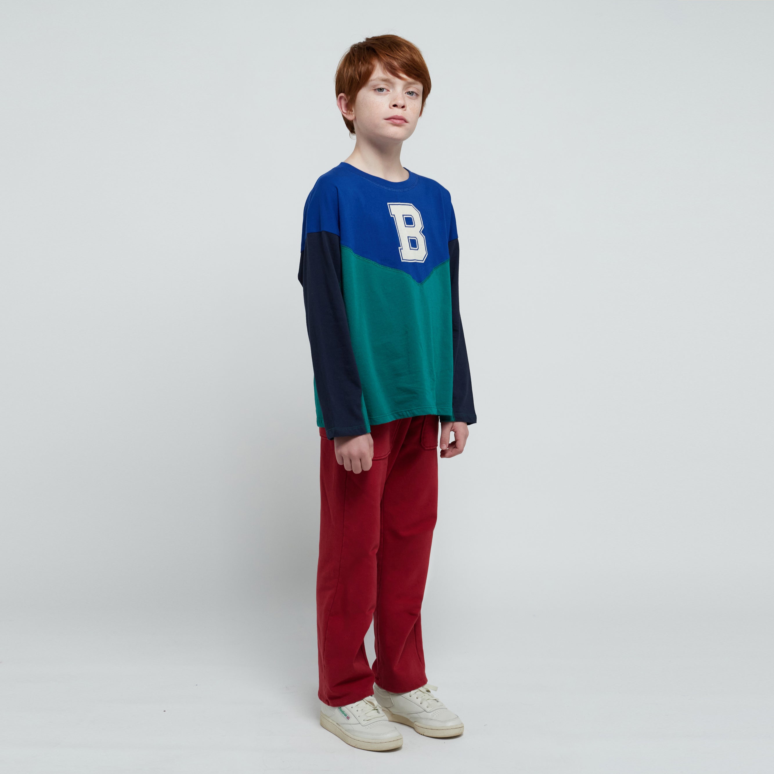 Boys & Girls Red Cotton Trousers