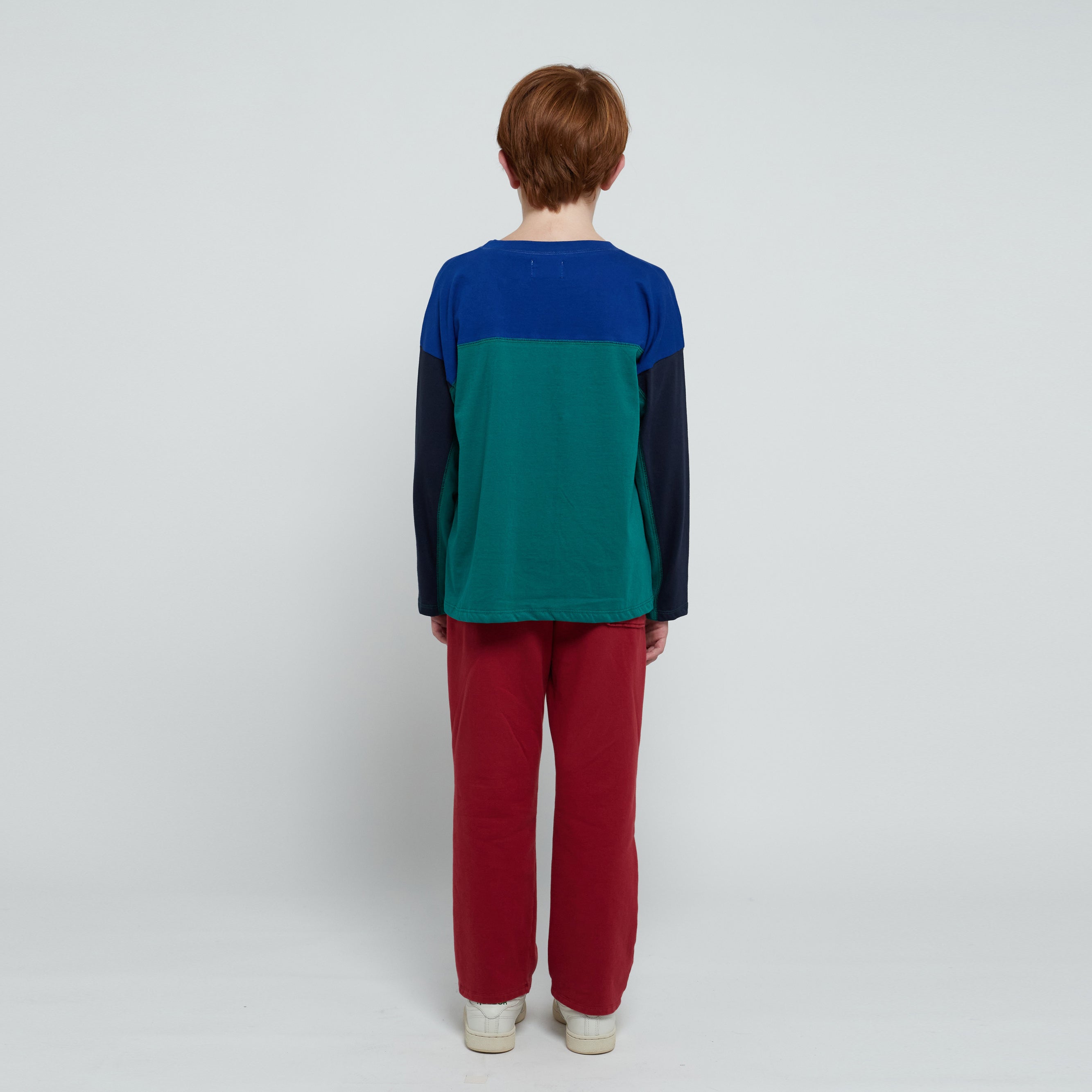 Boys & Girls Red Cotton Trousers