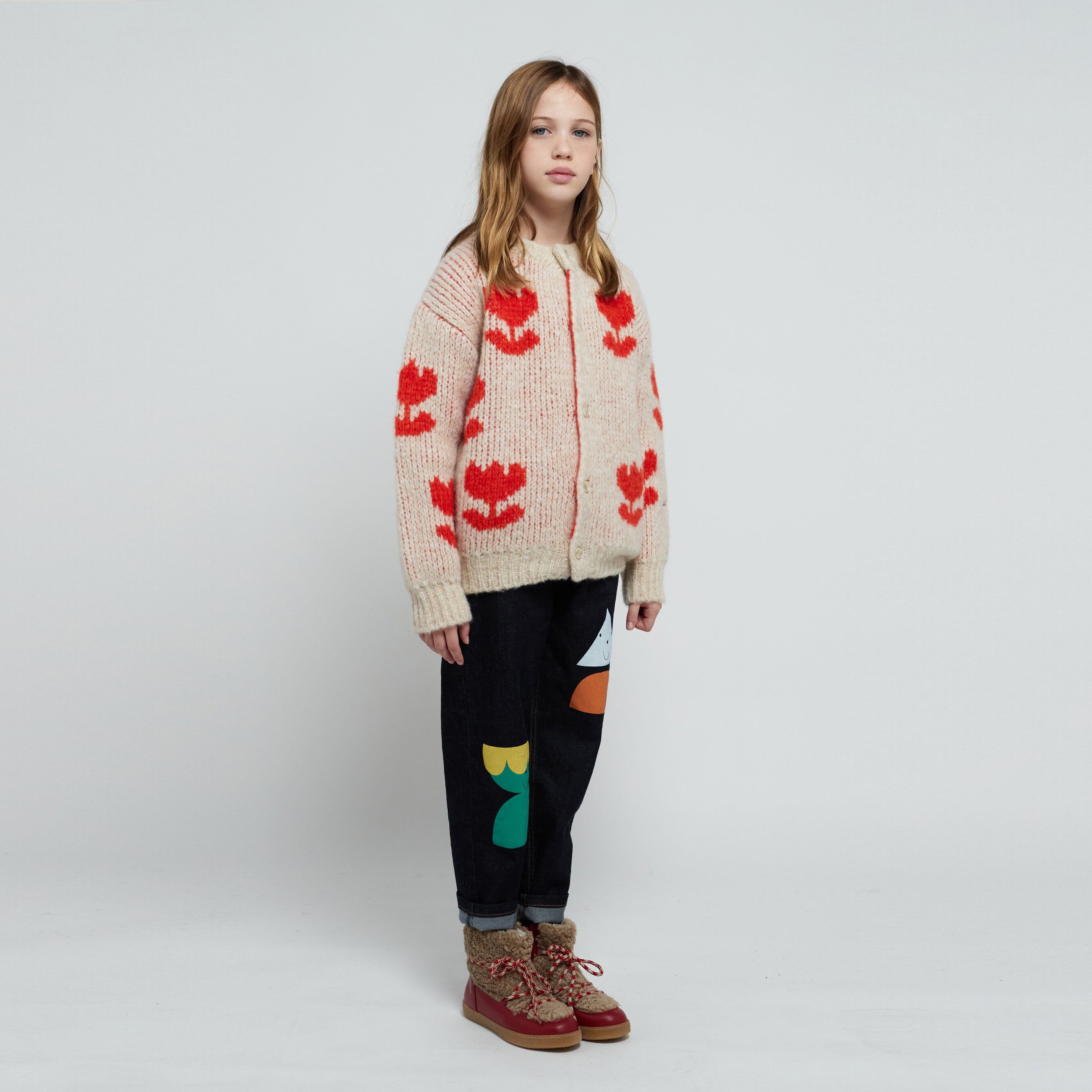 Boys & Girls Navy Denim Trousers