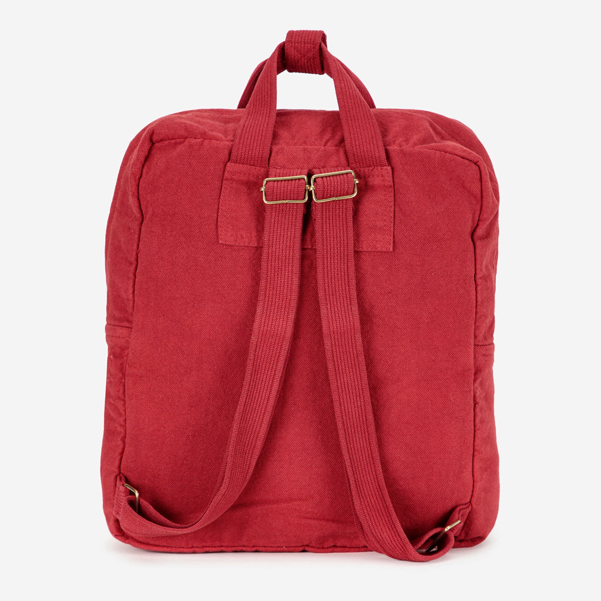 Boys & Girls Red Duck Printed Backpack