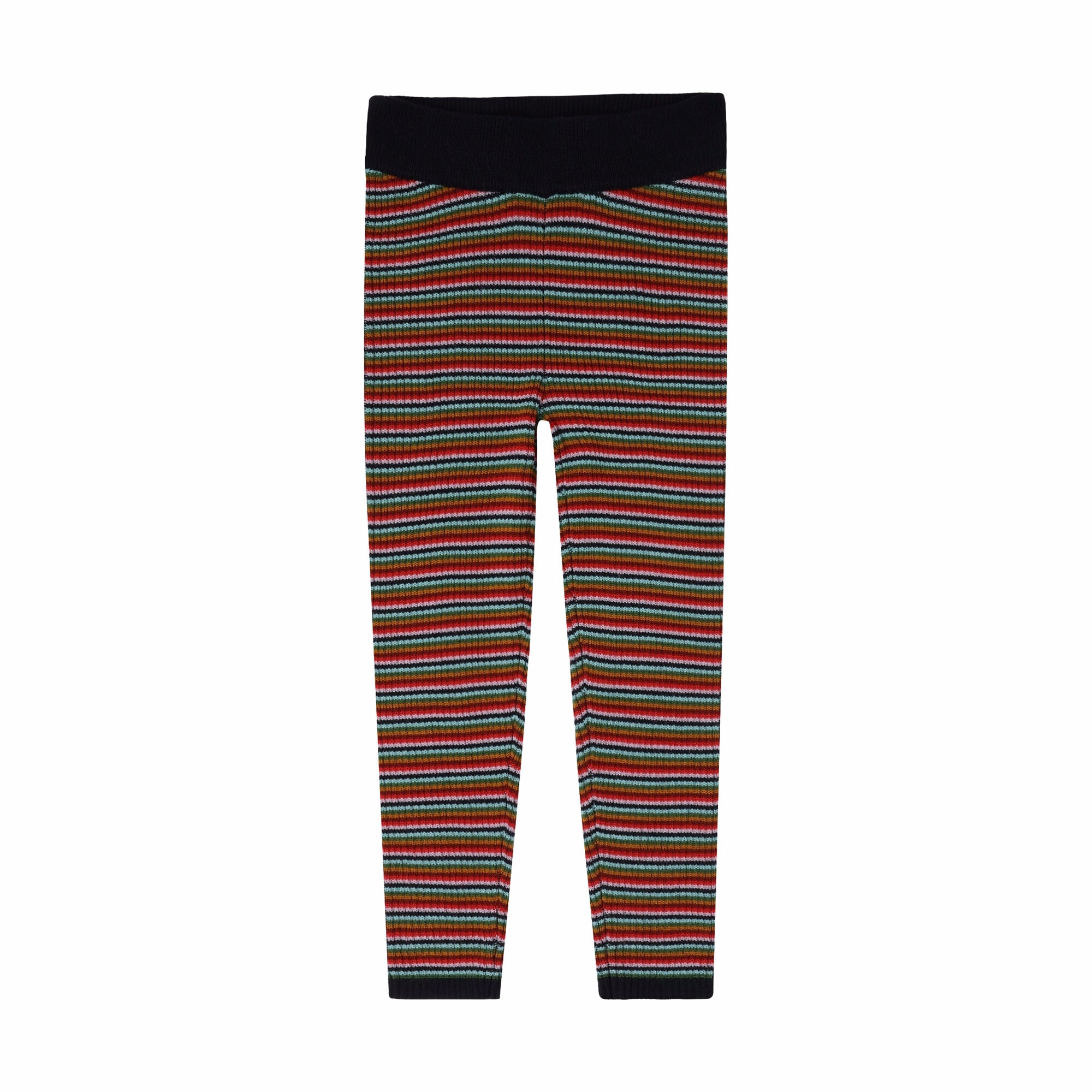 Boys & Girls Multicolor Wool Leggings