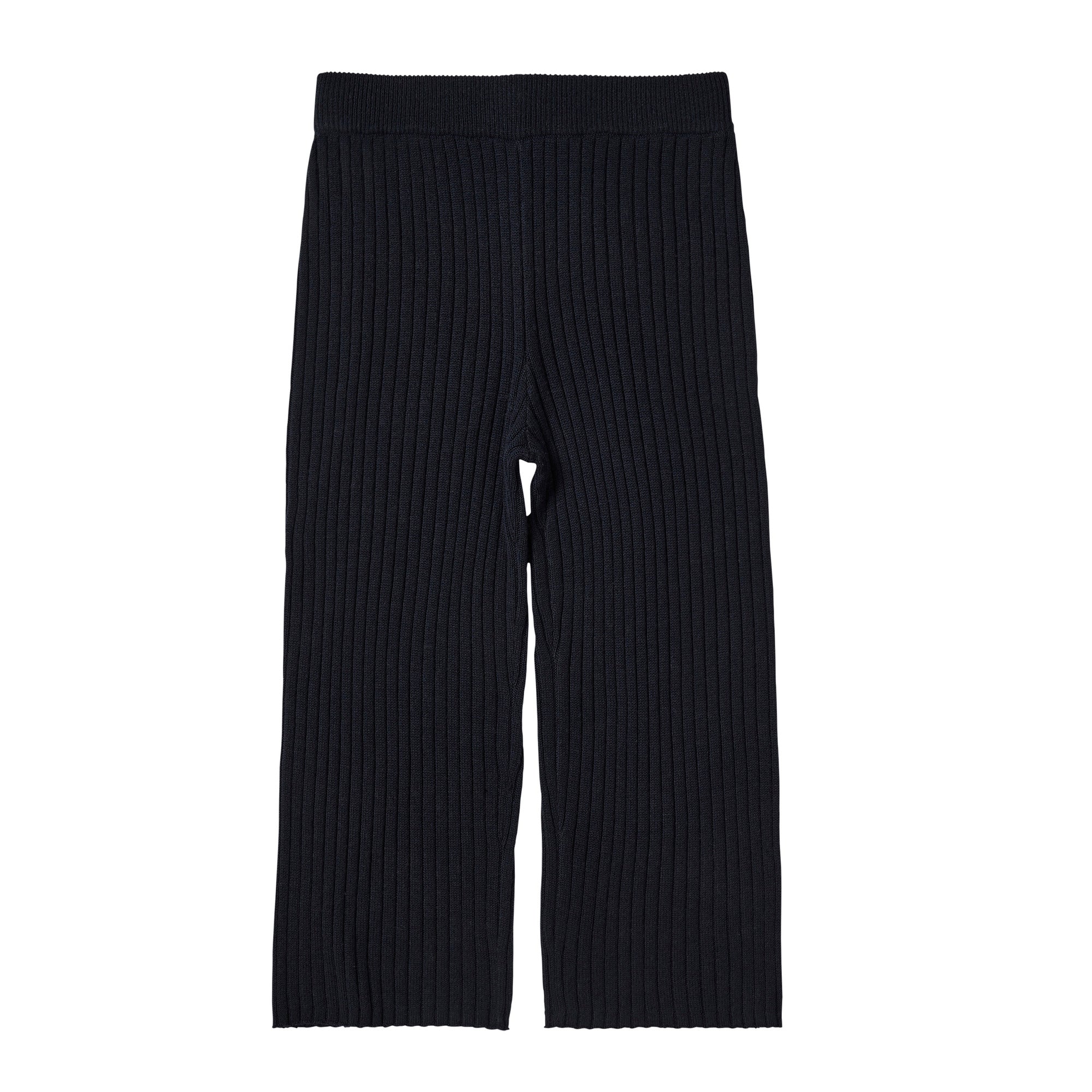 Boys & Girls Dark Blue Wool Trousers