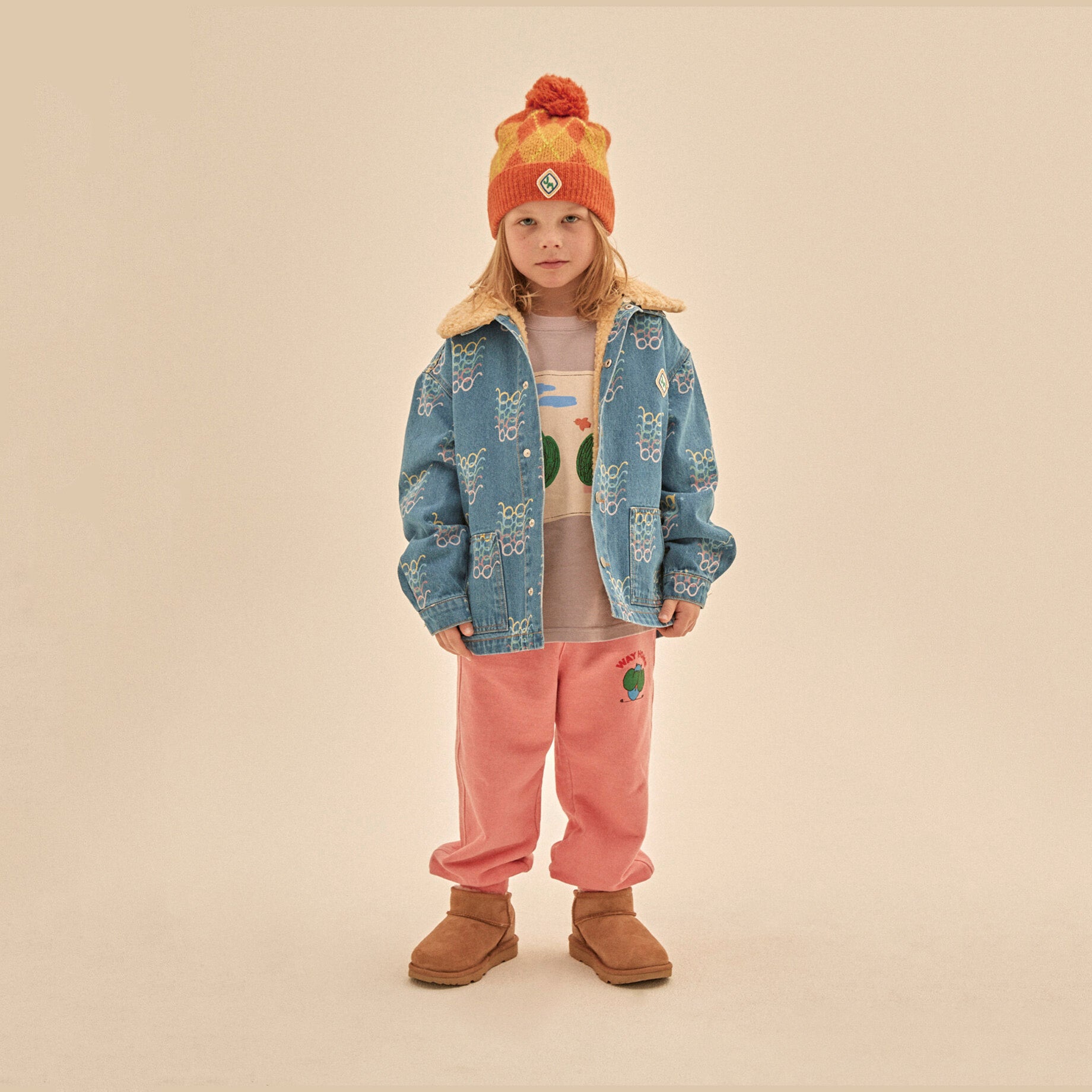Boys & Girls Blue Denim Coat