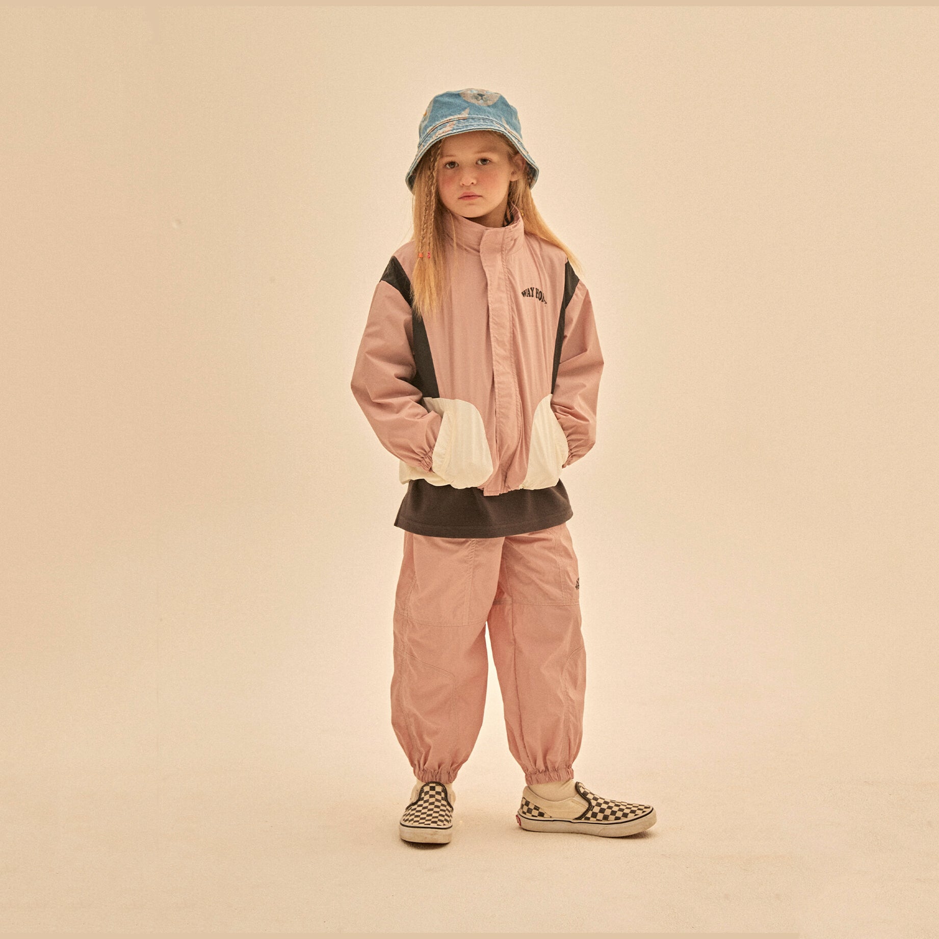 Boys & Girls Pink Zip-Up Jacket