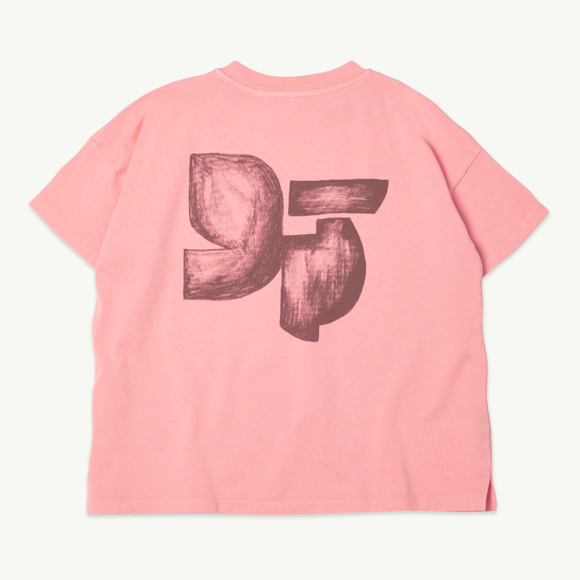 Boys & Girls Pink Printed Cotton T-Shirt