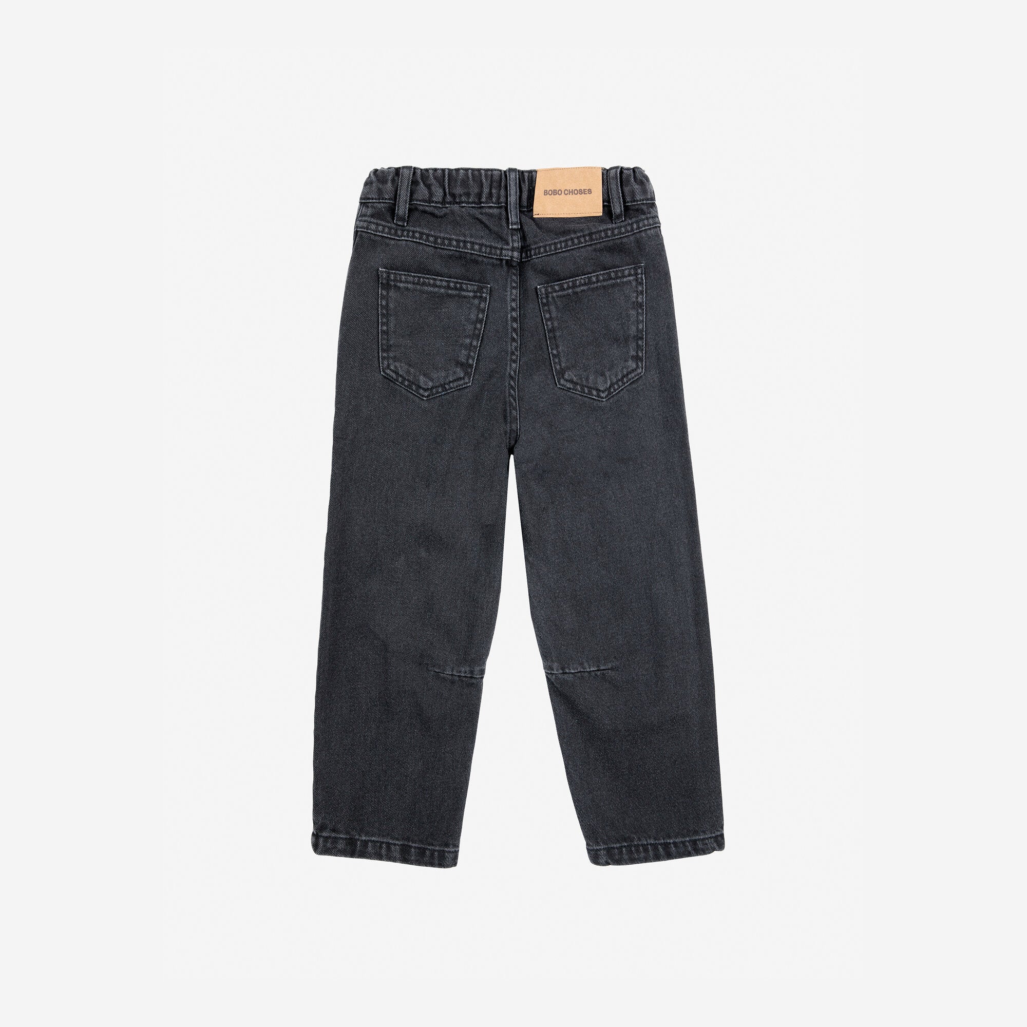 Boys & Girls Black Denim Trousers