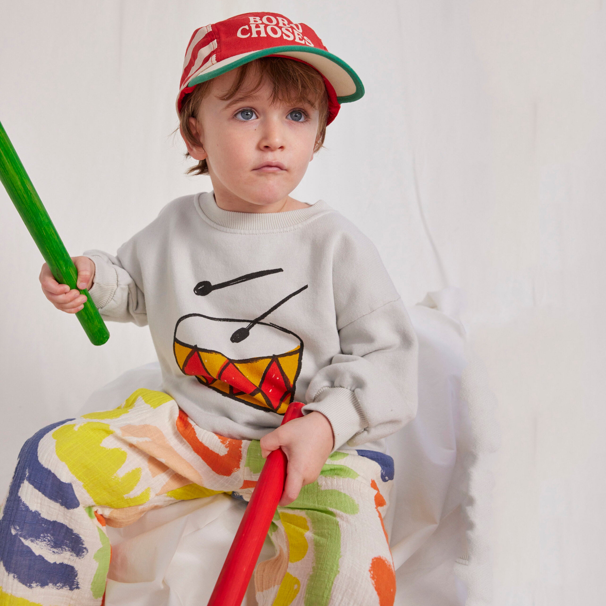 Boys & Girls Red Logo Cap