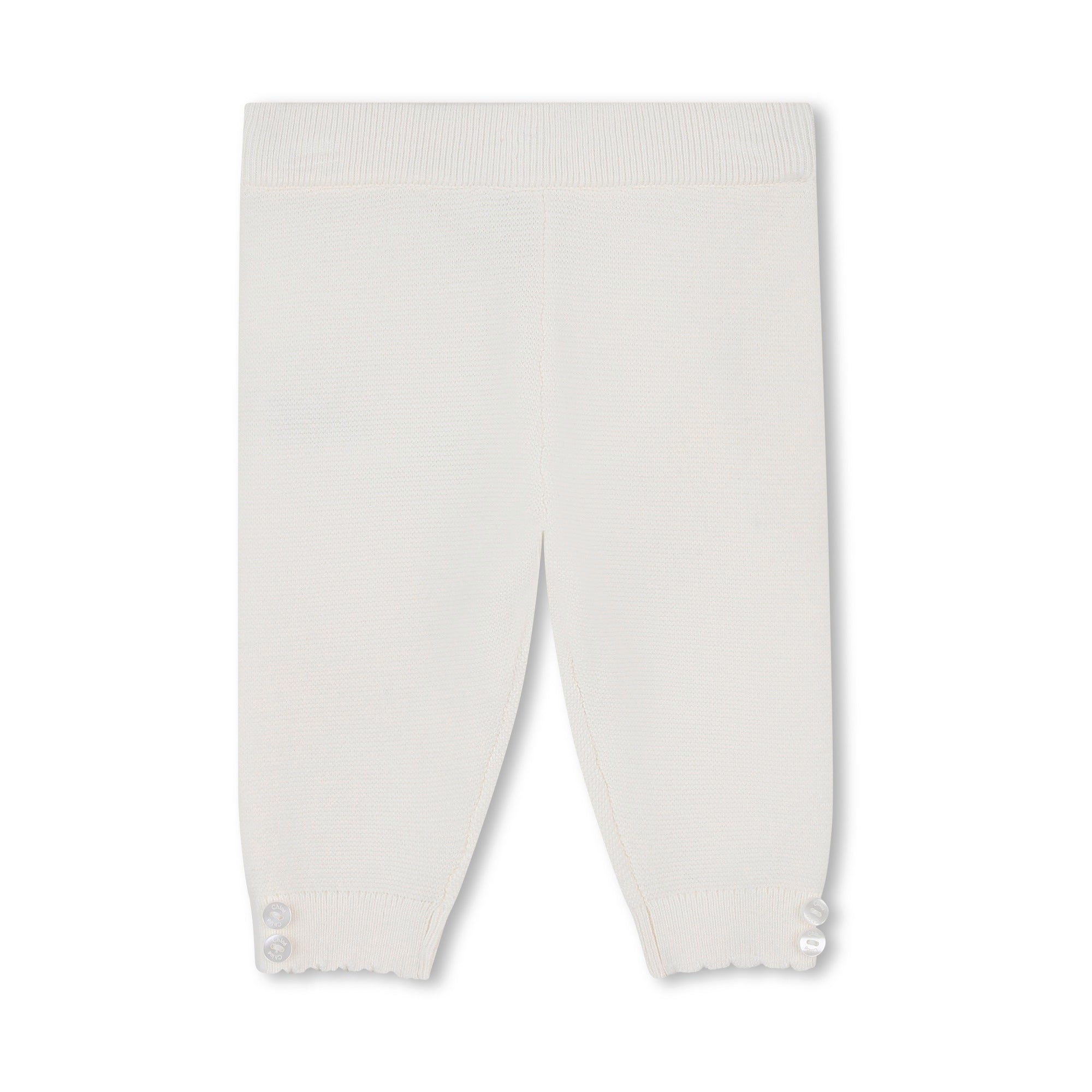 Baby Girls White Knit Cotton Gift Set