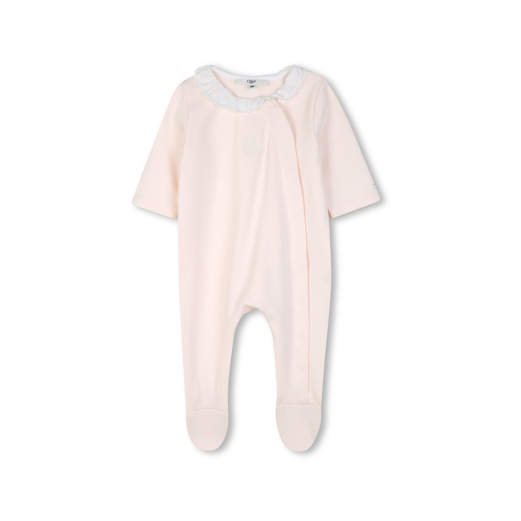 Baby Girls Light Pink Cotton Babysuit Gift Set(3 Pack)