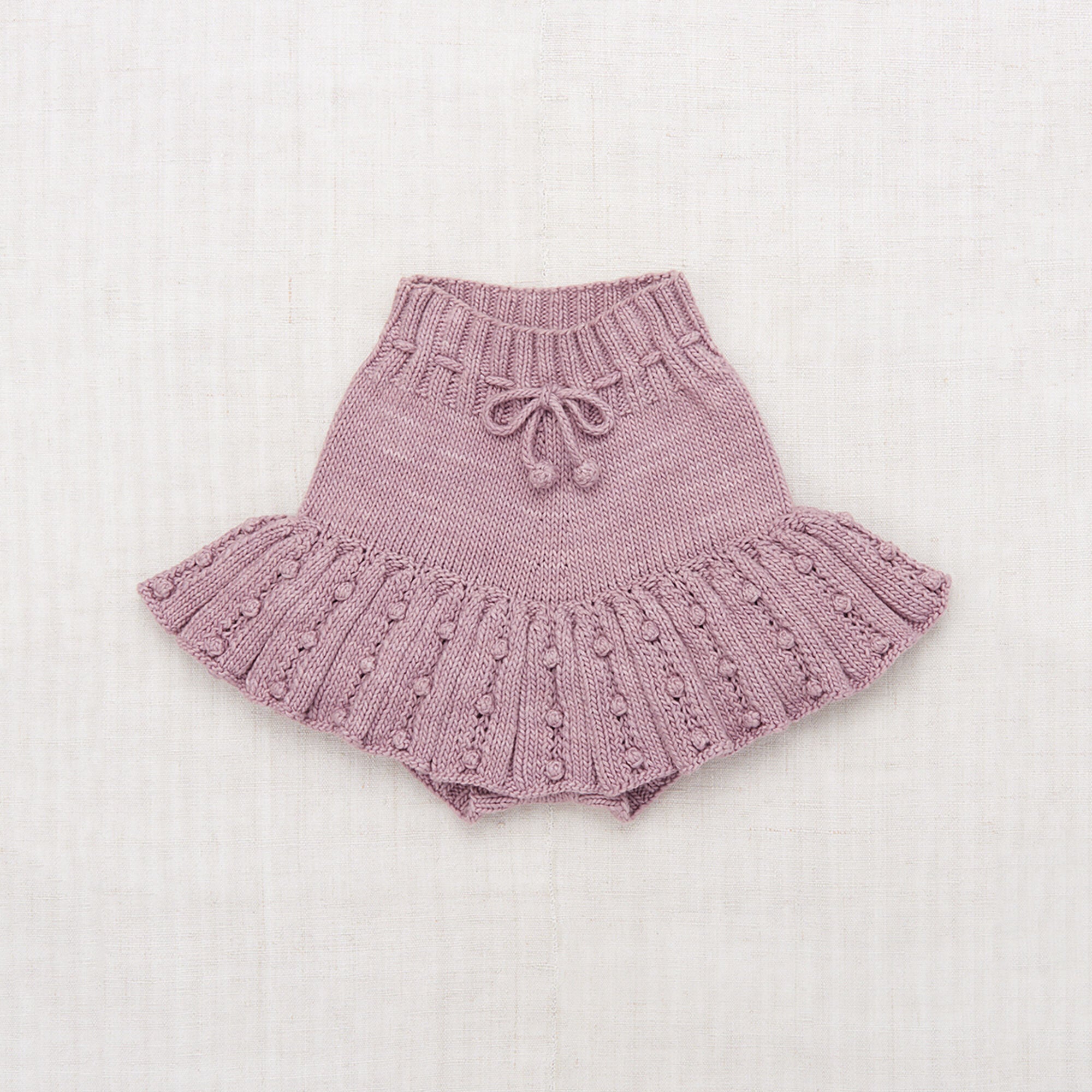 Girls Light Purple Popcorn Skirt