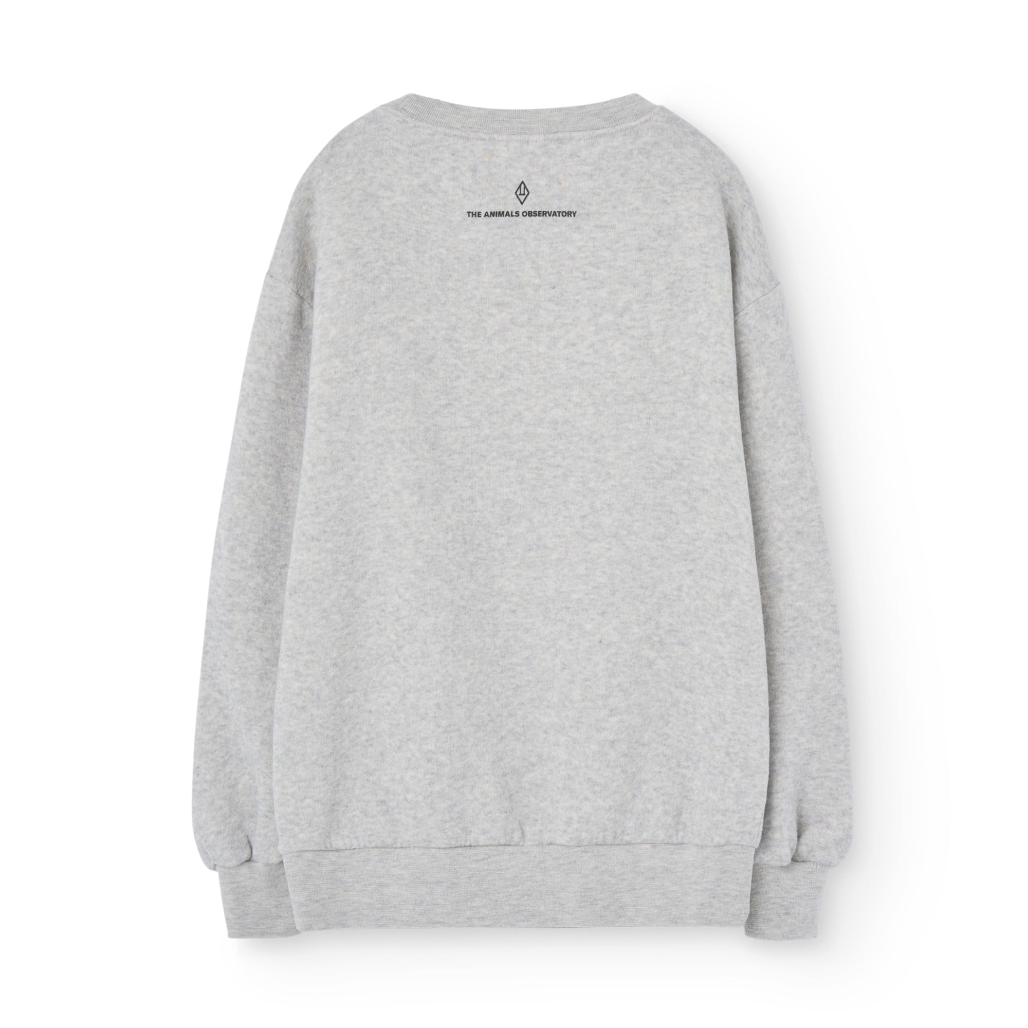 Boys & Girls Grey Printed Cotton Sweatshirt